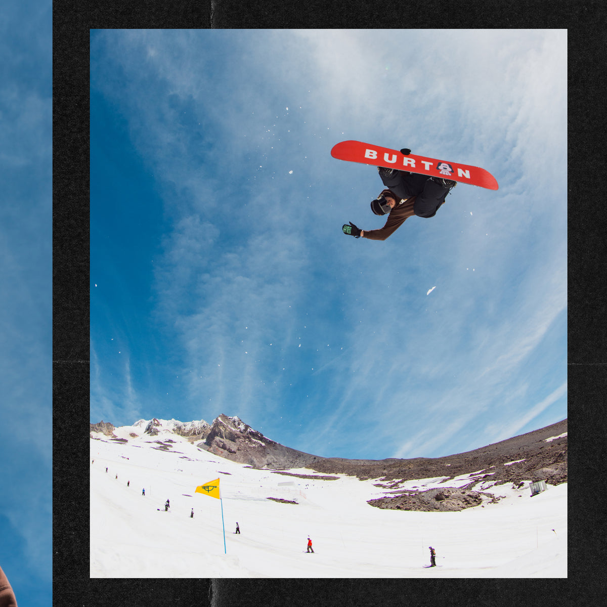 snowboarder in air