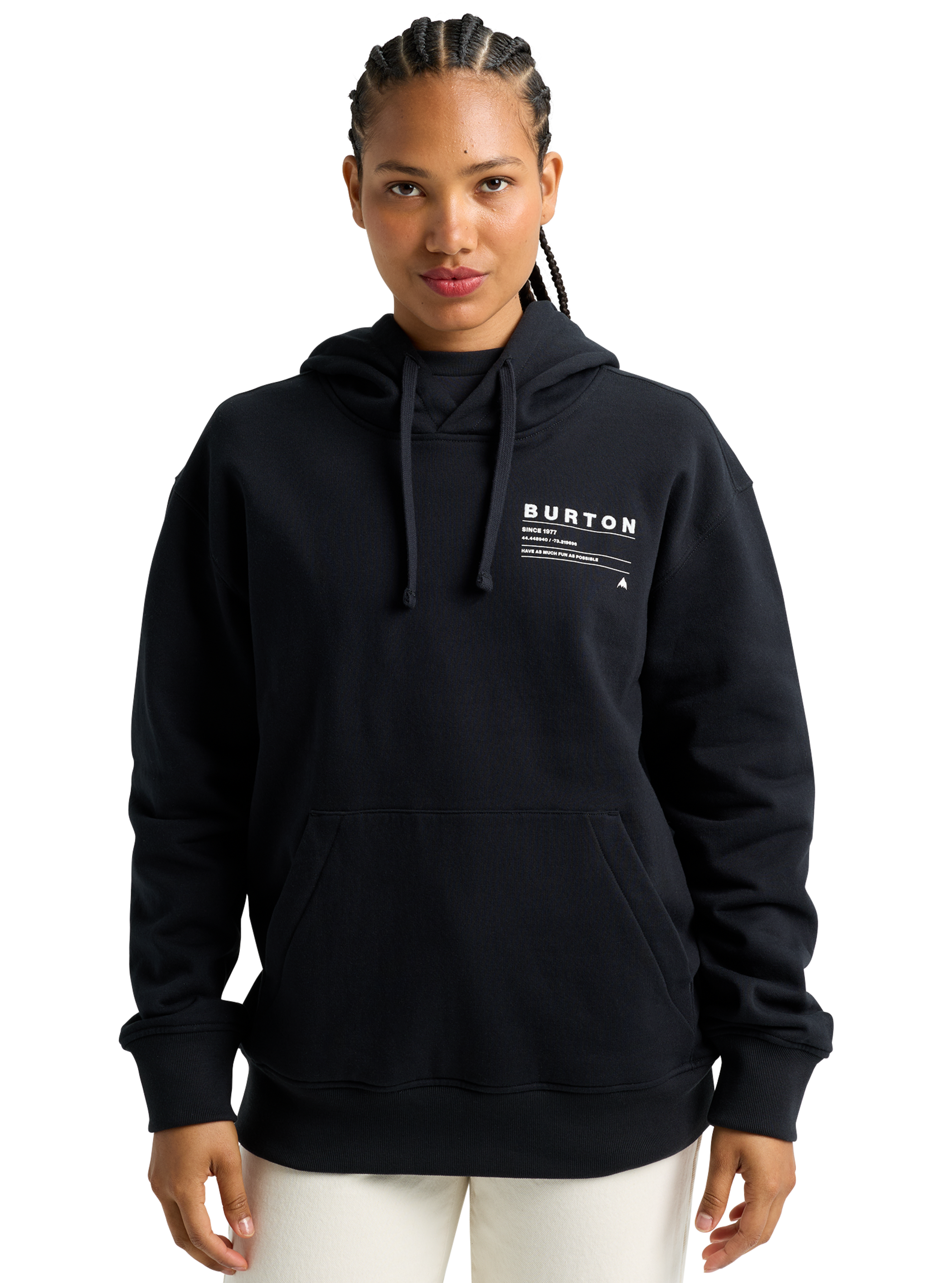 Product image of Burton Moretown Pullover Hoodie[Variant:True Black]