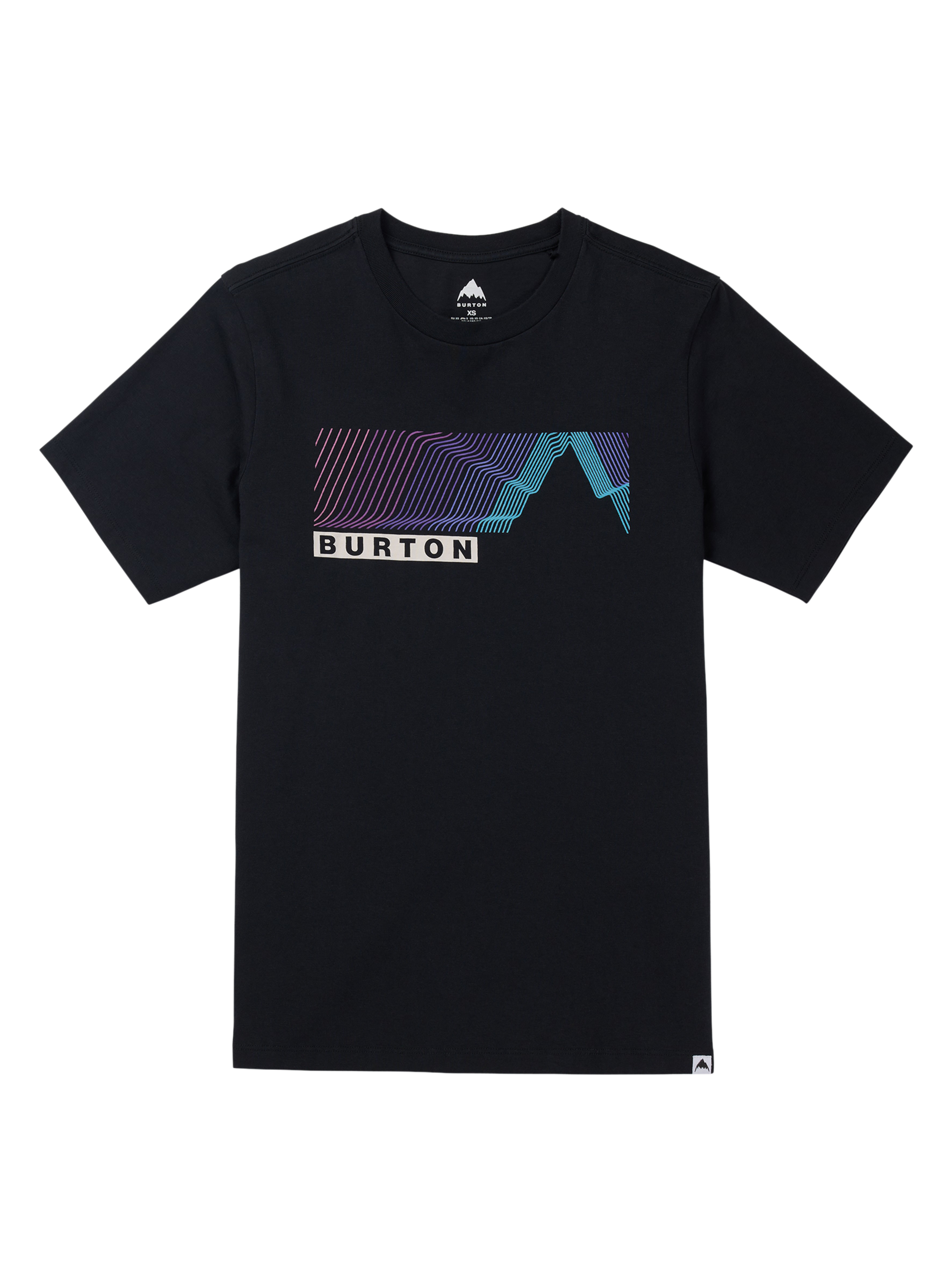 Product image of Burton Elmore Short Sleeve T-Shirt[Variant:True Black]