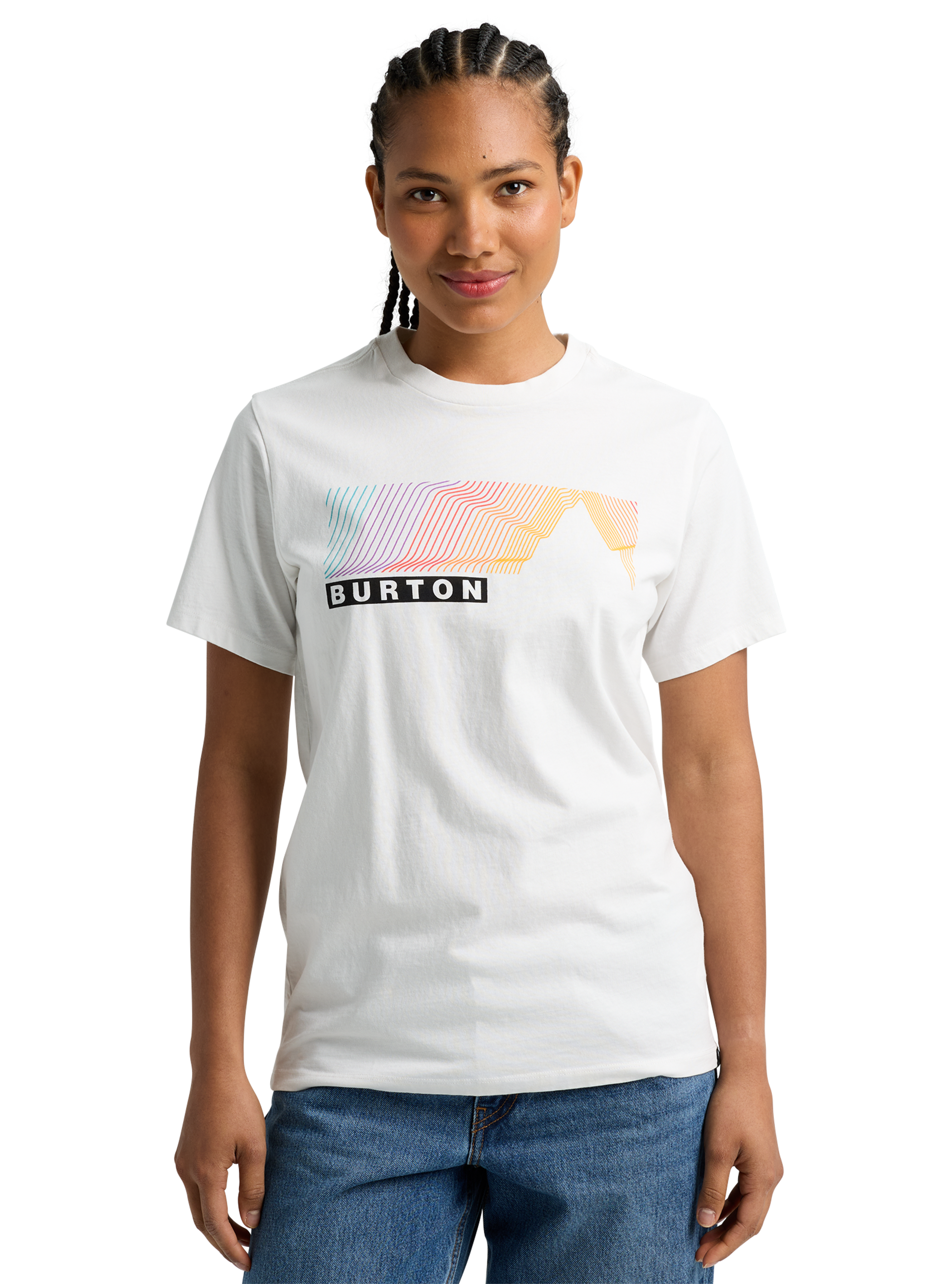 Product image of Burton Elmore Short Sleeve T-Shirt[Variant:Stout White]