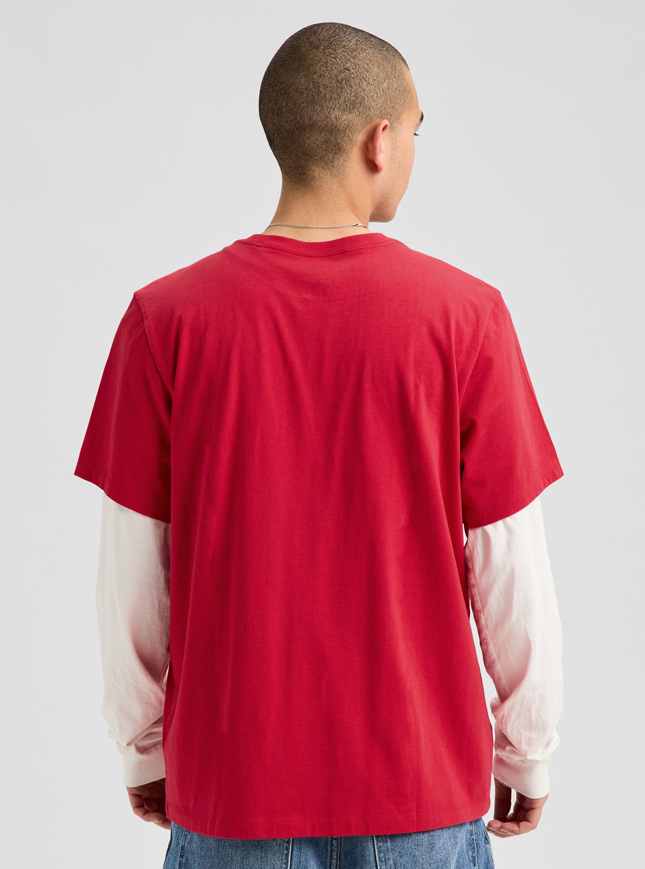 Product image of Burton Elmore Short Sleeve T-Shirt[Variant:Geranium Red]
