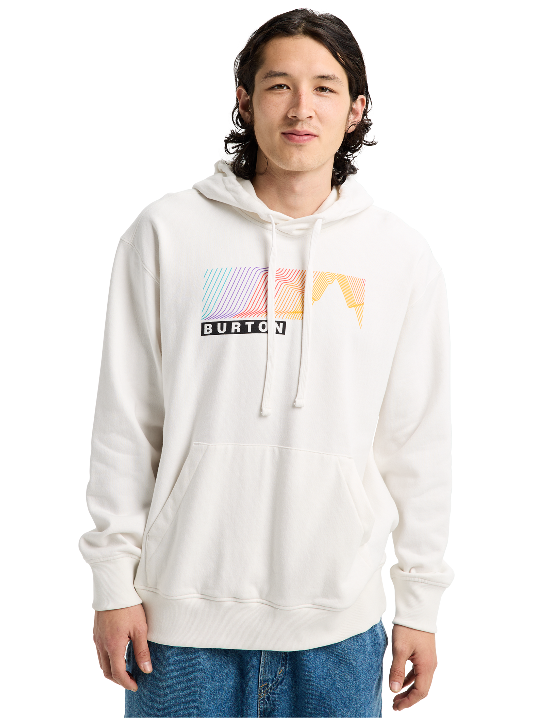Product image of Burton Elmore Pullover Hoodie[Variant:Stout White]