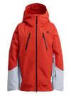 Product image of Women's Burton Reserve GORE-TEX 2L Jacket[Variant:Fiesta Red / Gray Cloud]