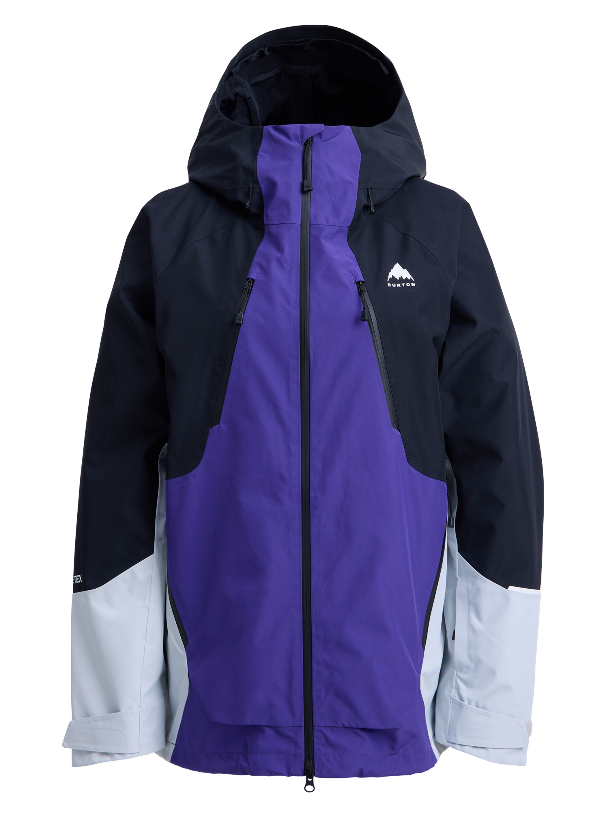 Product image of Women's Burton Reserve GORE-TEX 2L Jacket[Variant:Prism Violet / True Black / Gray Cloud]
