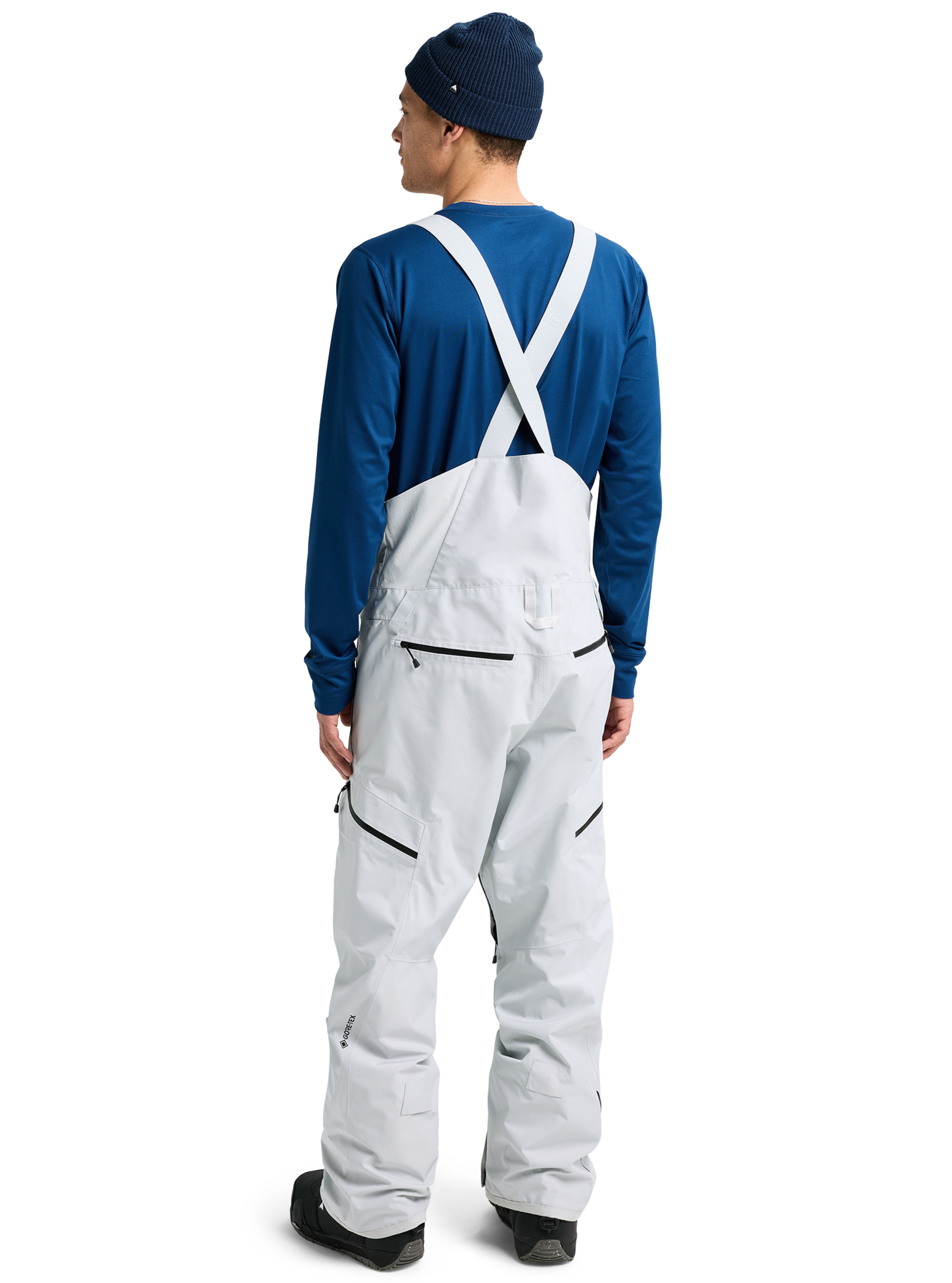 Product image of Men's Burton Reserve GORE-TEX 2L Bib Pants[Variant:Gray Cloud]