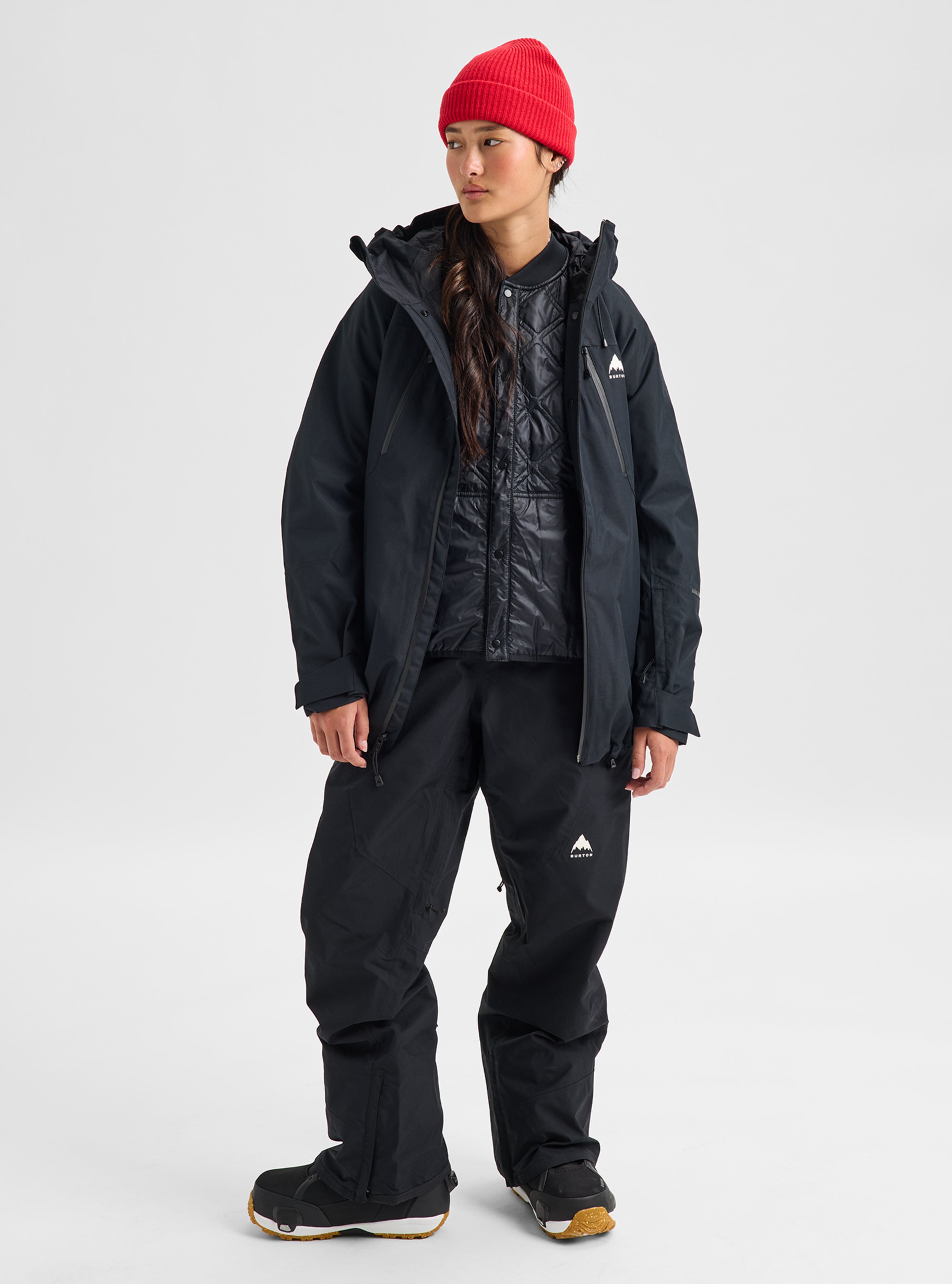 Women's Burton Reserve GORE-TEX 2L Bib Pants | Burton.com Winter Women's Burton Reserve GORE-TEX 2L Bib Pants | Burton.com Winter