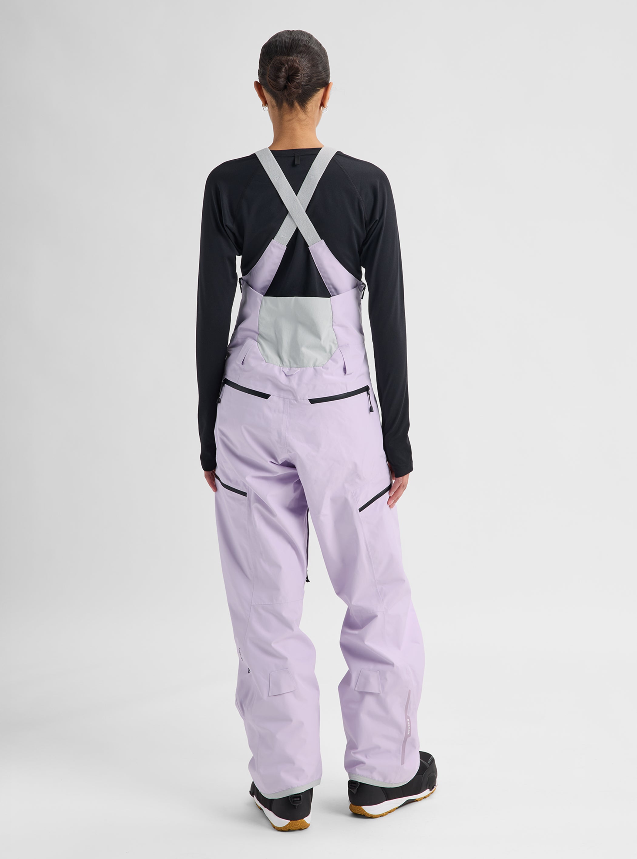 Product image of Women's Burton Reserve GORE-TEX 2L Bib Pants[Variant:Moondust Purple]
