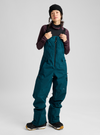 Product image of Women's Burton Reserve GORE-TEX 2L Bib Pants[Variant:Atlantic Teal]