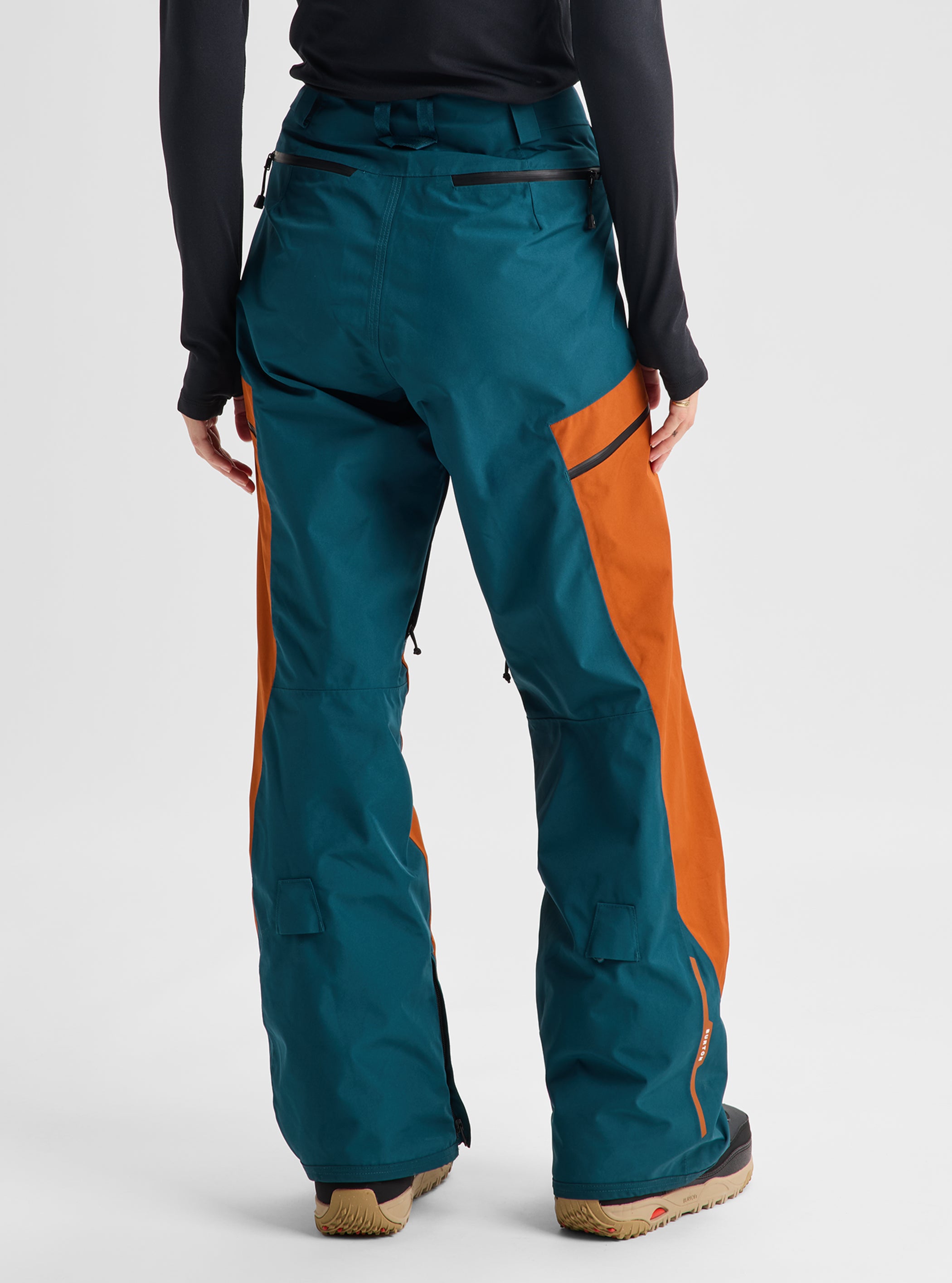 Product image of Women's Burton Reserve GORE-TEX 2L Pants[Variant:Spiced Chai / Atlantic Teal]