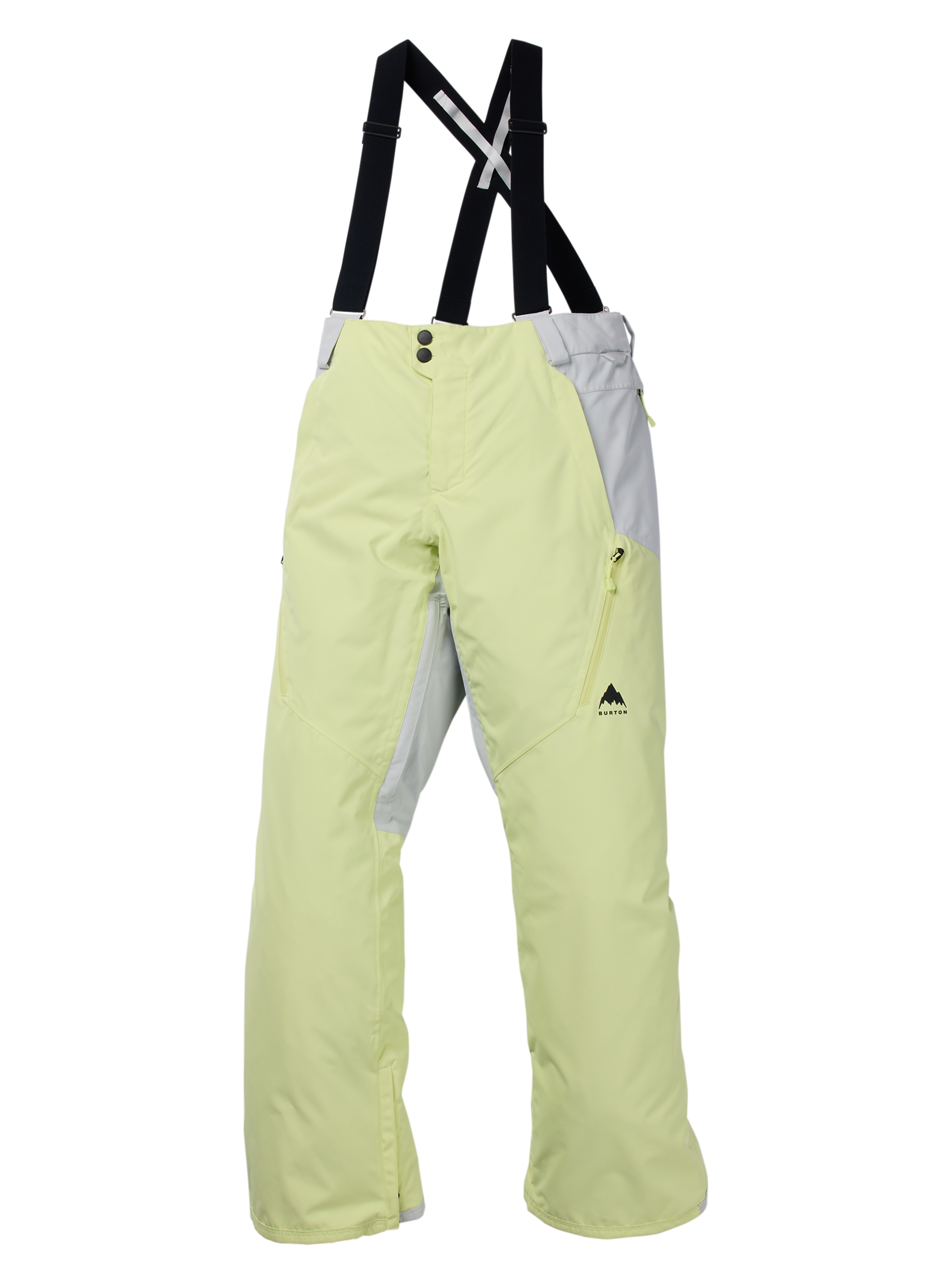 Product image of Women's Burton Reserve 2L 3-in-1 Pants[Variant:Glow Yellow Green / Gray Cloud]