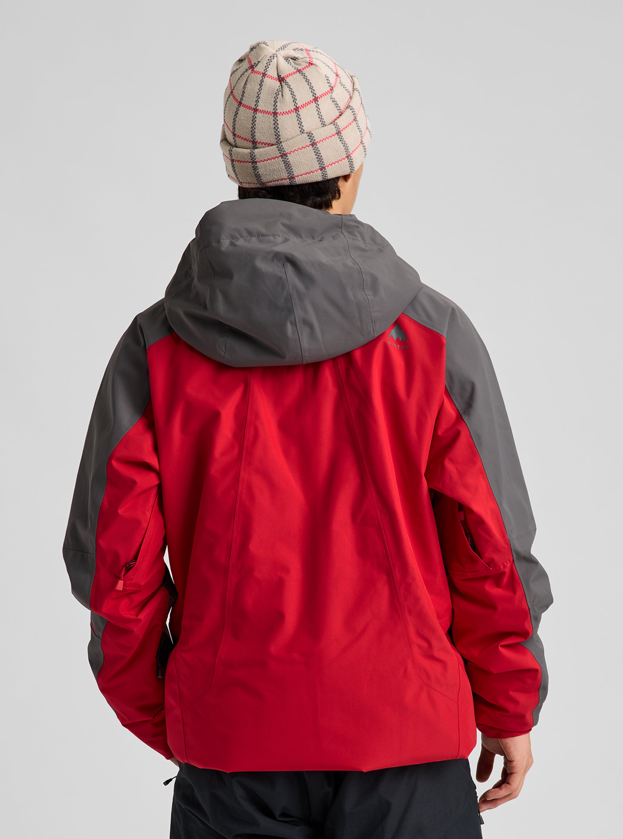 Product image of Men's Burton Reserve 2L Insulated Jacket[Variant:Gotham Gray / Geranium Red]