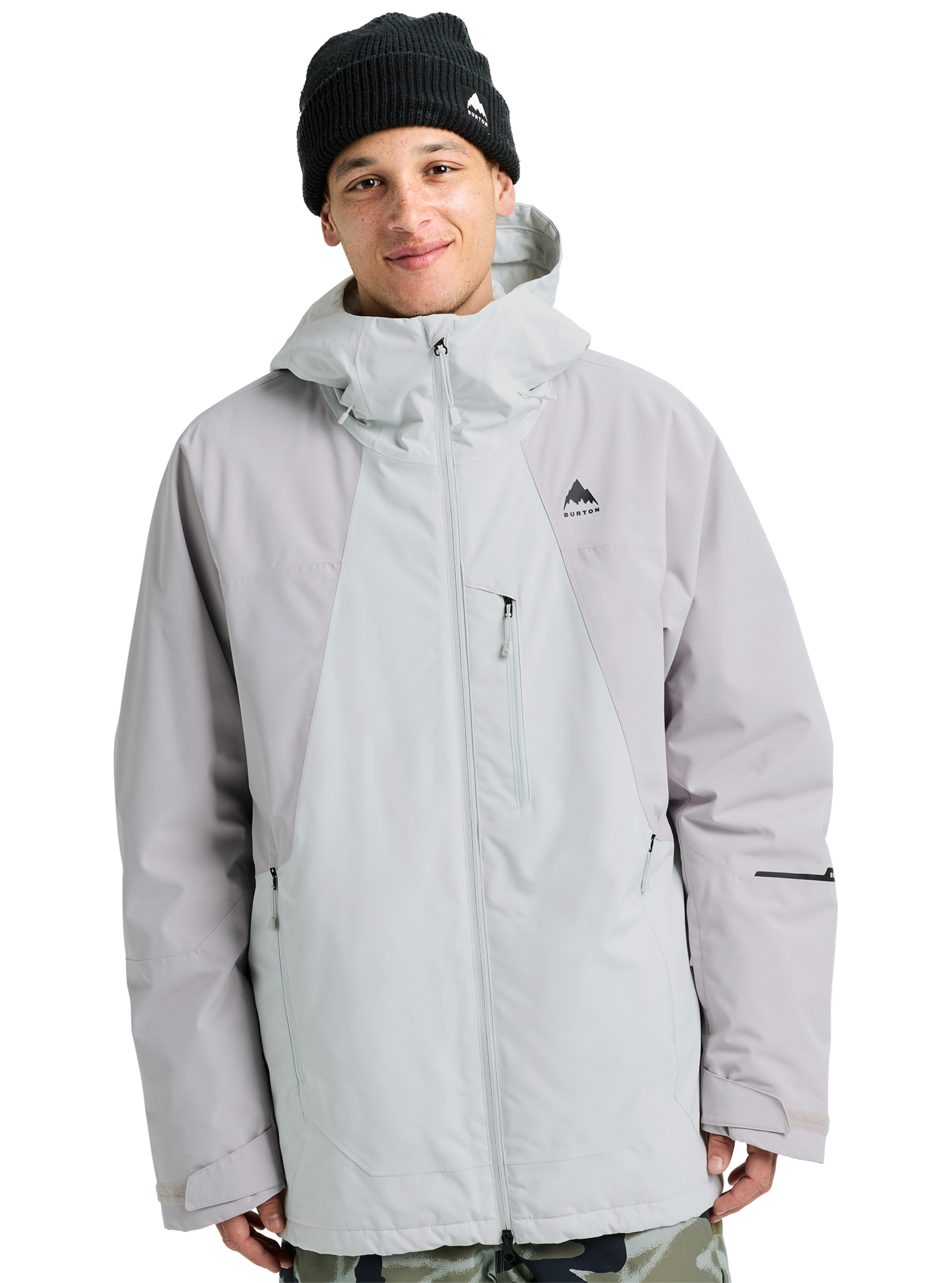 Product image of Men's Burton Reserve 2L Insulated Jacket[Variant:Gray Cloud / Washed Lavender]