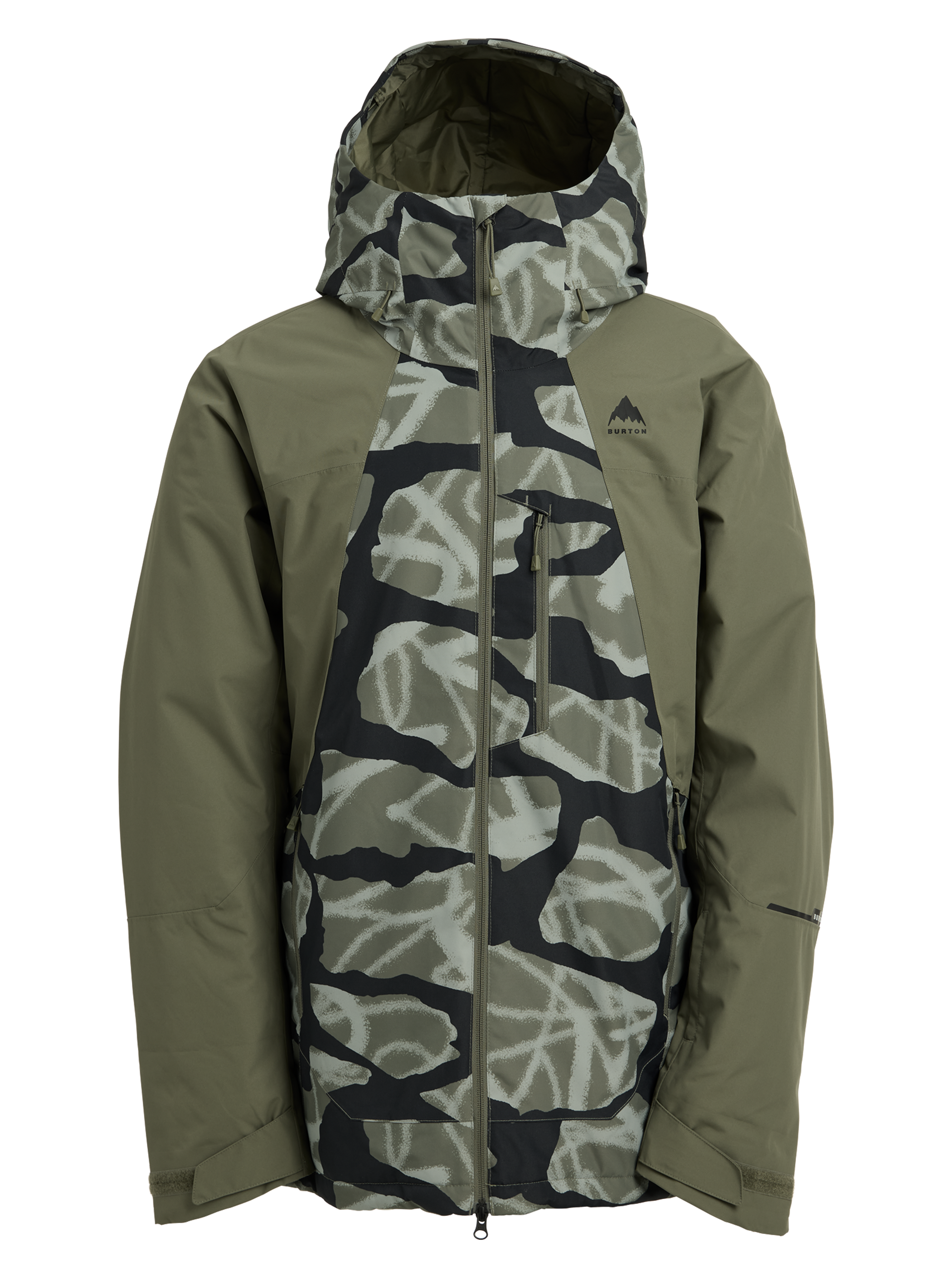Product image of Men's Burton Reserve 2L Insulated Jacket[Variant:Graffiti Camo / Forest Moss]