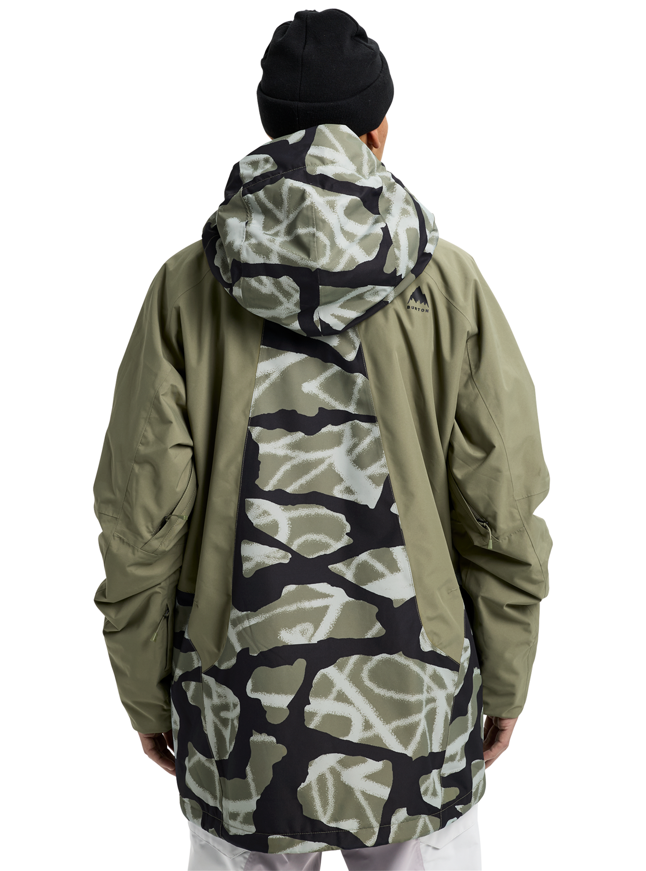 Product image of Men's Burton Reserve 2L Insulated Jacket[Variant:Graffiti Camo / Forest Moss]