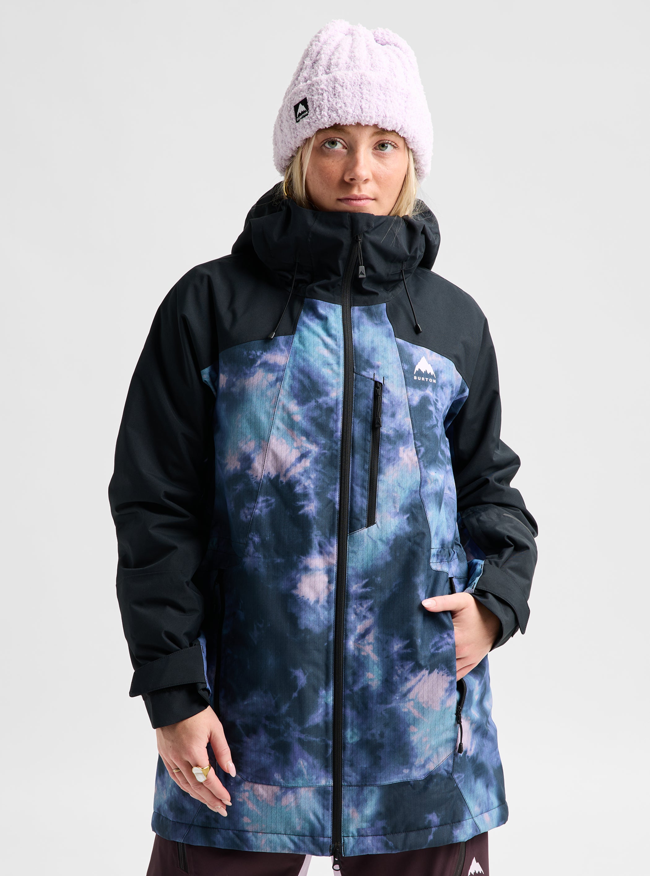 Product image of Women's Burton Reserve 2L Insulated Jacket[Variant:True Black / Crystal Dye]