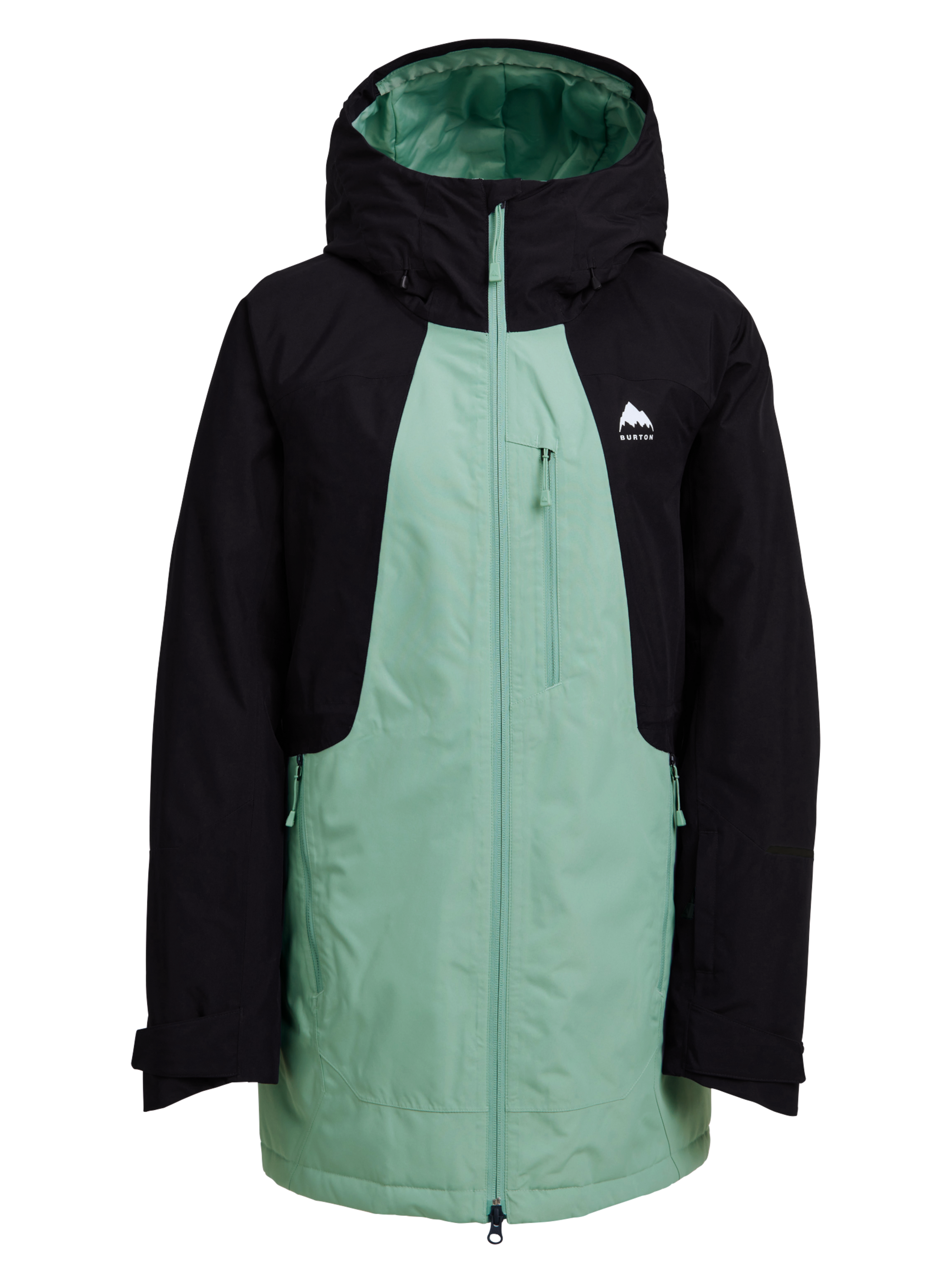 Product image of Women's Burton Reserve 2L Insulated Jacket[Variant:True Black / Soft Sage]