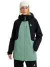 Product image of Women's Burton Reserve 2L Insulated Jacket[Variant:True Black / Soft Sage]