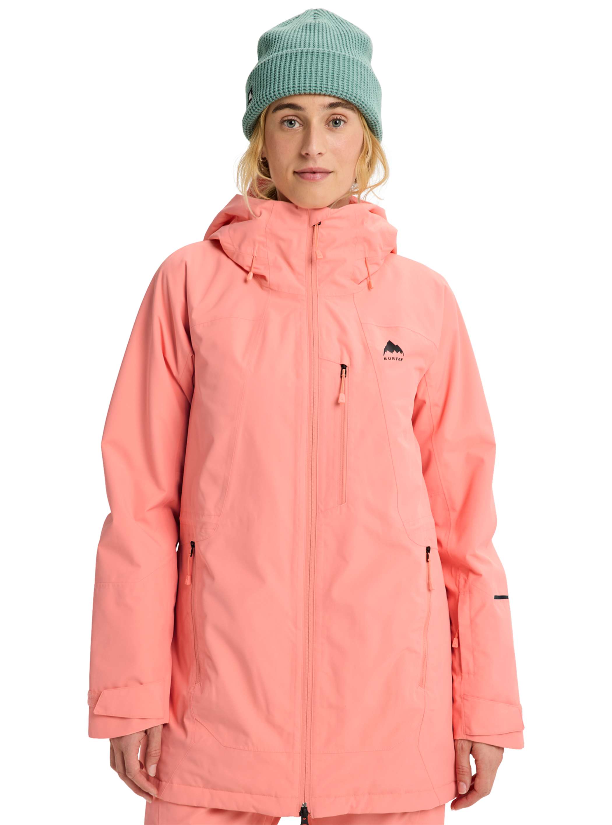 Product image of Women's Burton Reserve 2L Insulated Jacket[Variant:Sunrise Coral]