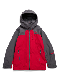 Product image of Men's Burton Reserve 2L Jacket[Variant:Gotham Gray / Geranium Red]