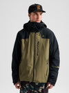 Product image of Men's Burton Reserve 2L Jacket[Variant:True Black / Dried Moss]