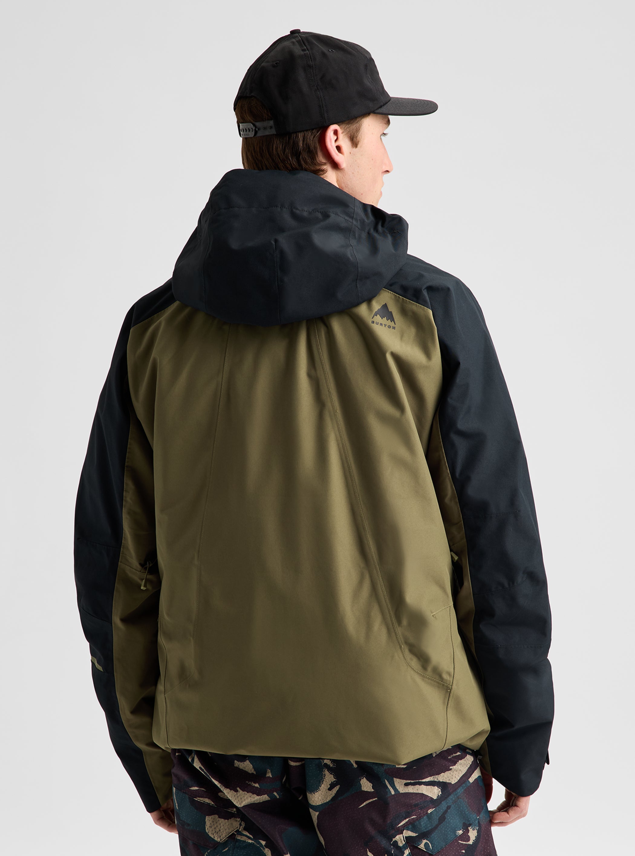 Product image of Men's Burton Reserve 2L Jacket[Variant:True Black / Dried Moss]