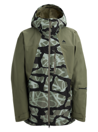Product image of Men's Burton Reserve 2L Jacket[Variant:Graffiti Camo / Forest Moss]
