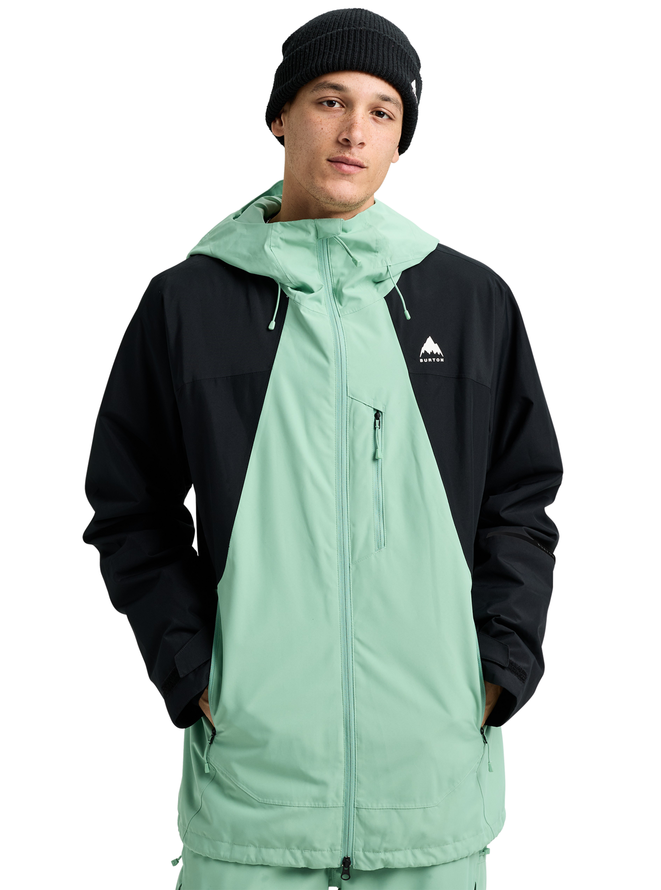 Product image of Men's Burton Reserve 2L Jacket[Variant:Soft Sage / True Black]