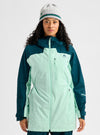 Product image of Women's Burton Reserve 2L Jacket[Variant:Atlantic Teal / Spring Frost]