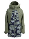 Product image of Women's Burton Reserve 2L Jacket[Variant:Forest Moss / Graffiti Camo]