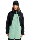 Product image of Women's Burton Reserve 2L Jacket[Variant:True Black / Soft Sage]