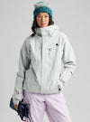 Product image of Women's Burton Reserve 2L Insulated Stretch Slim Jacket[Variant:Gray Cloud]