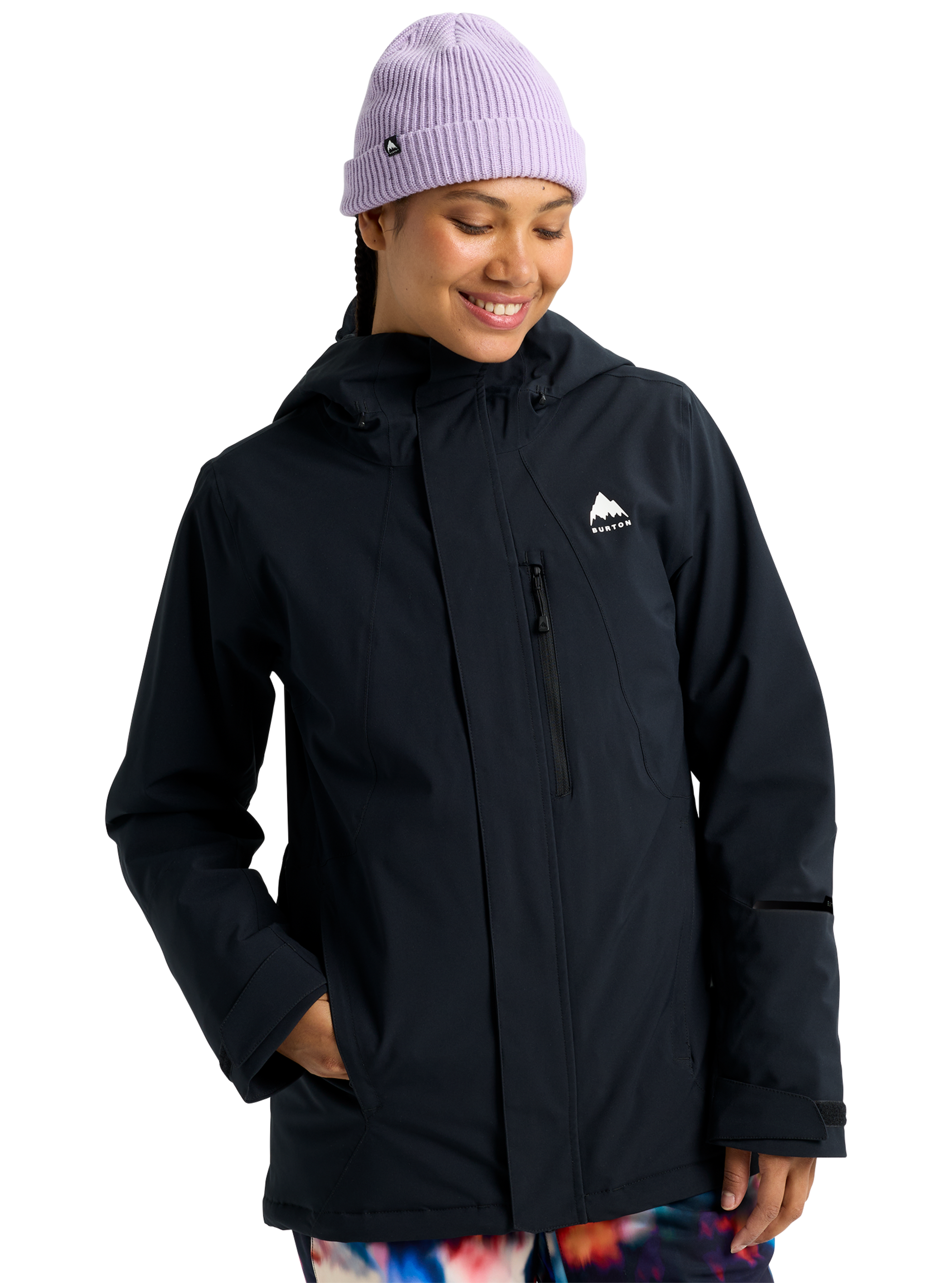 Product image of Women's Burton Reserve 2L Insulated Stretch Jacket[Variant:True Black]