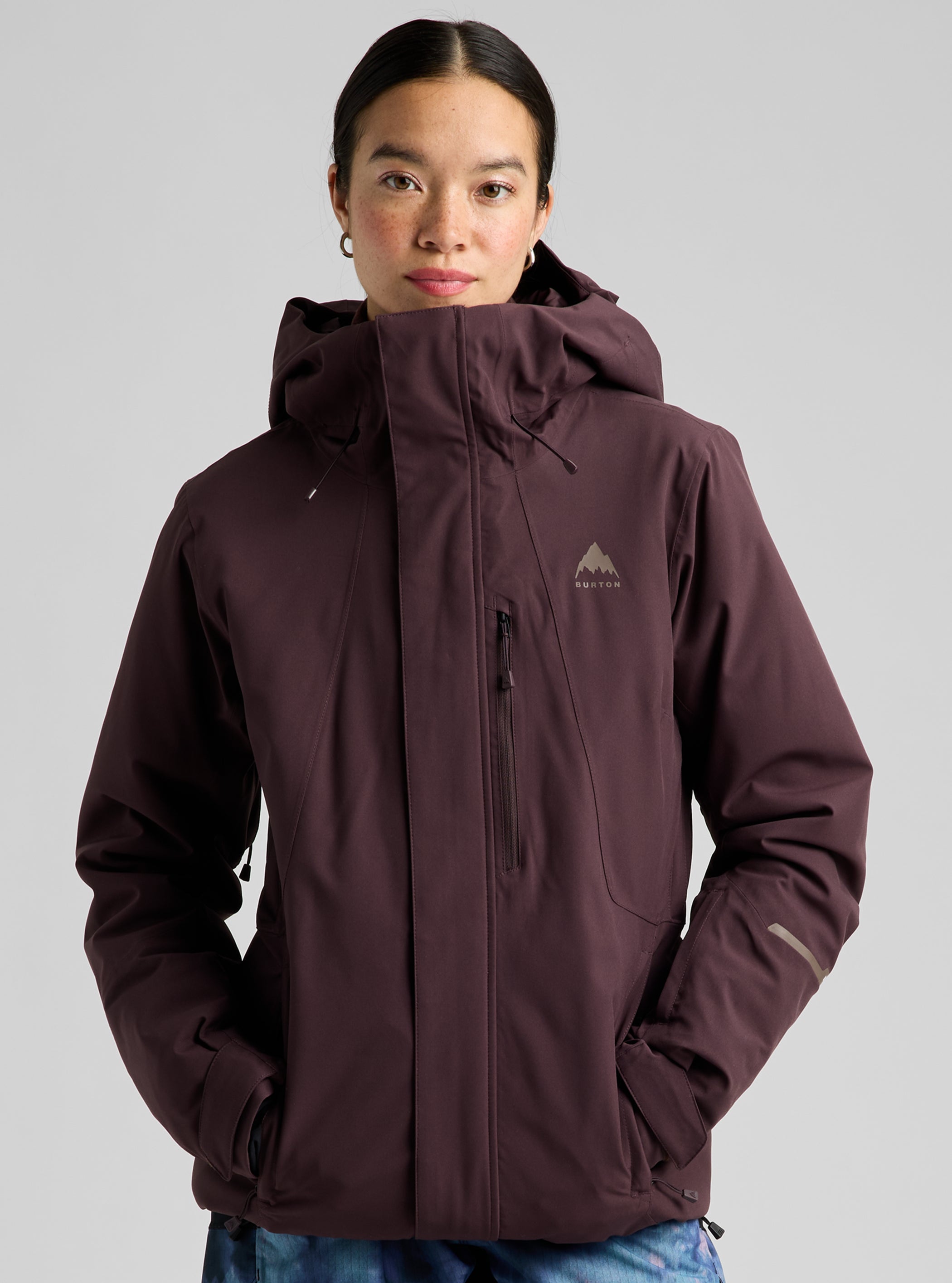Product image of Women's Burton Reserve 2L Insulated Stretch Slim Jacket[Variant:Bear Hug Brown]