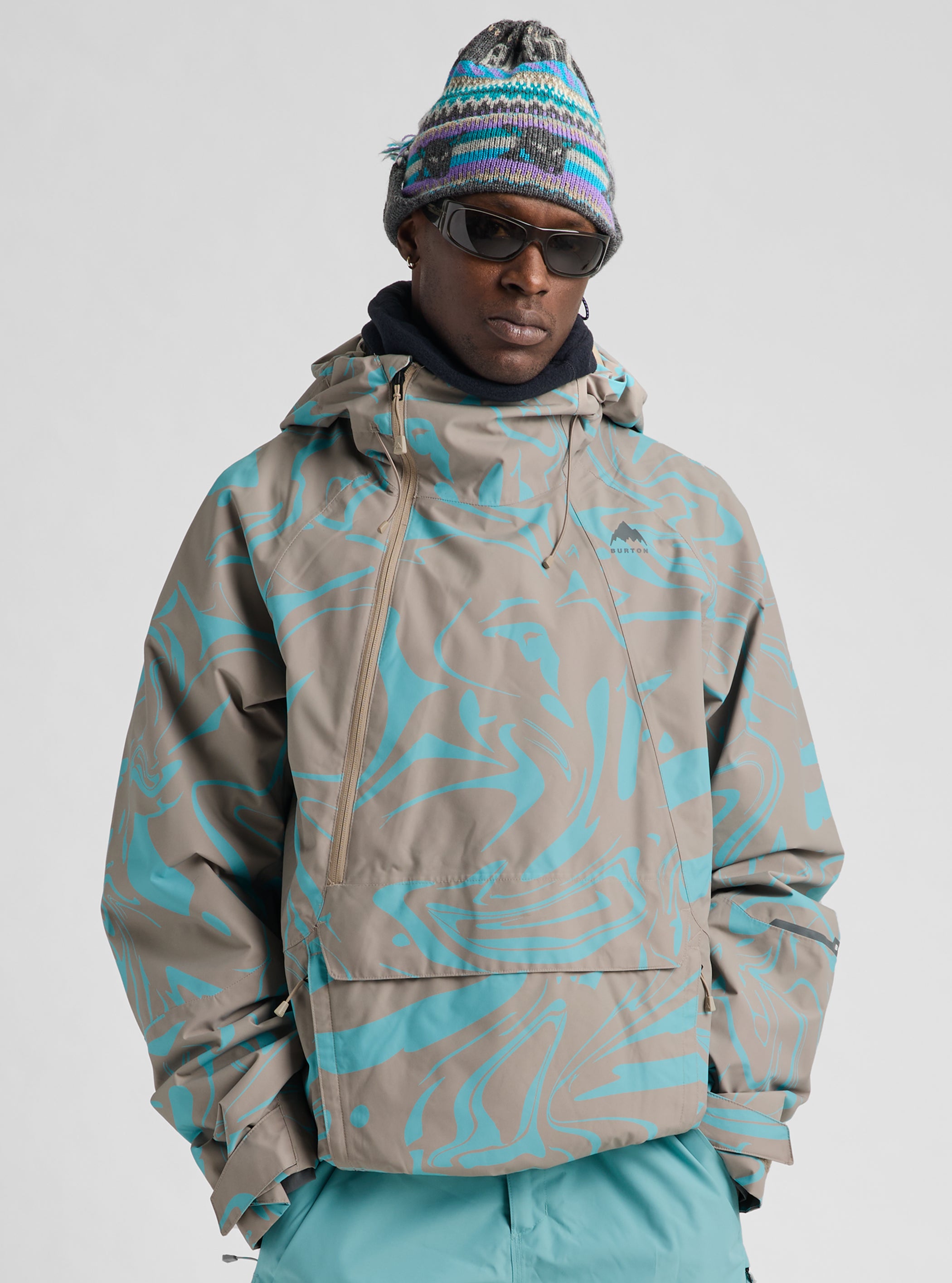 Product image of Men's Burton Reserve 2L Relaxed Anorak[Variant:Liquid Mineral]