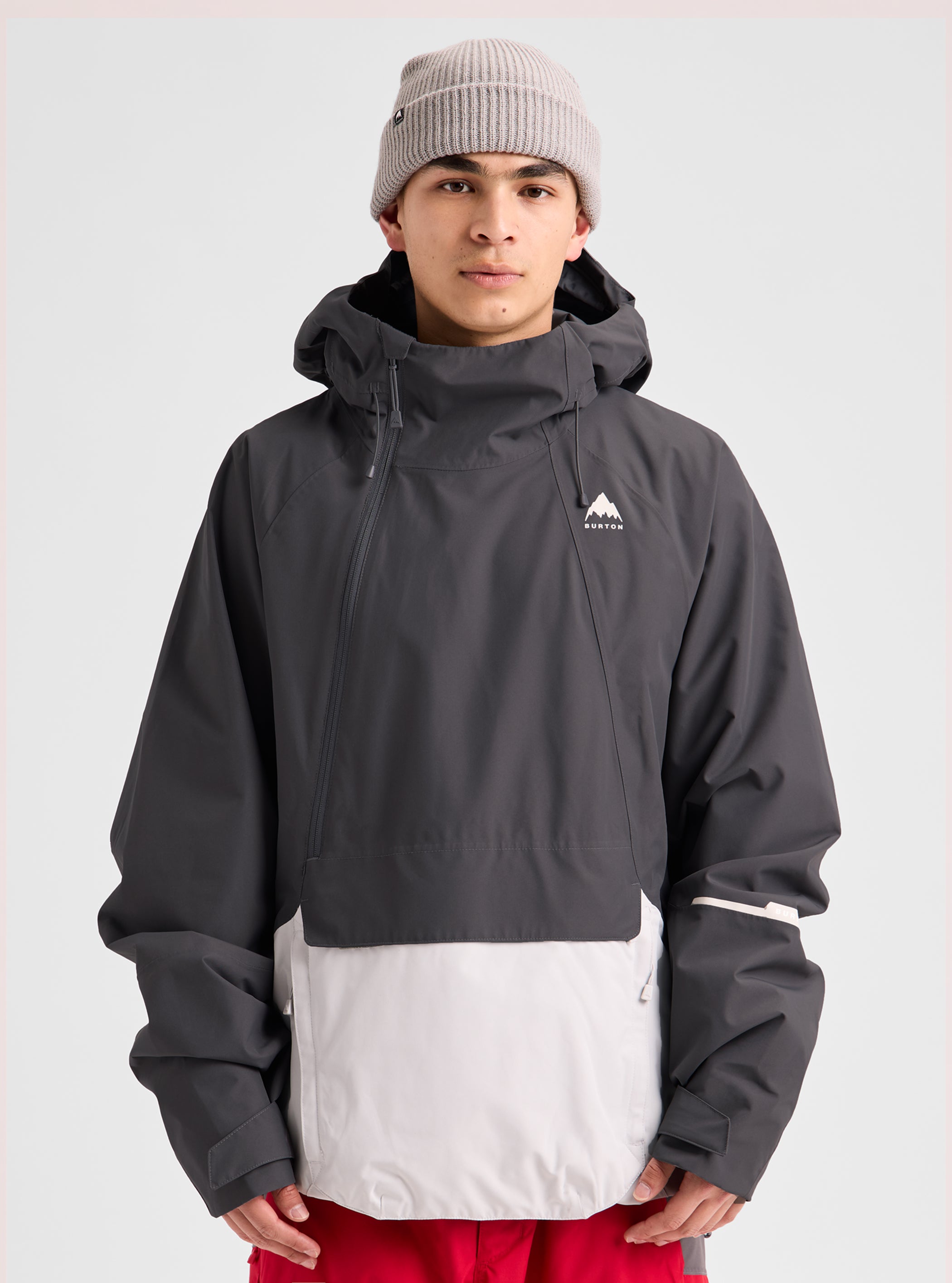 Product image of Men's Burton Reserve 2L Relaxed Anorak[Variant:Gotham Gray / Gray Cloud]