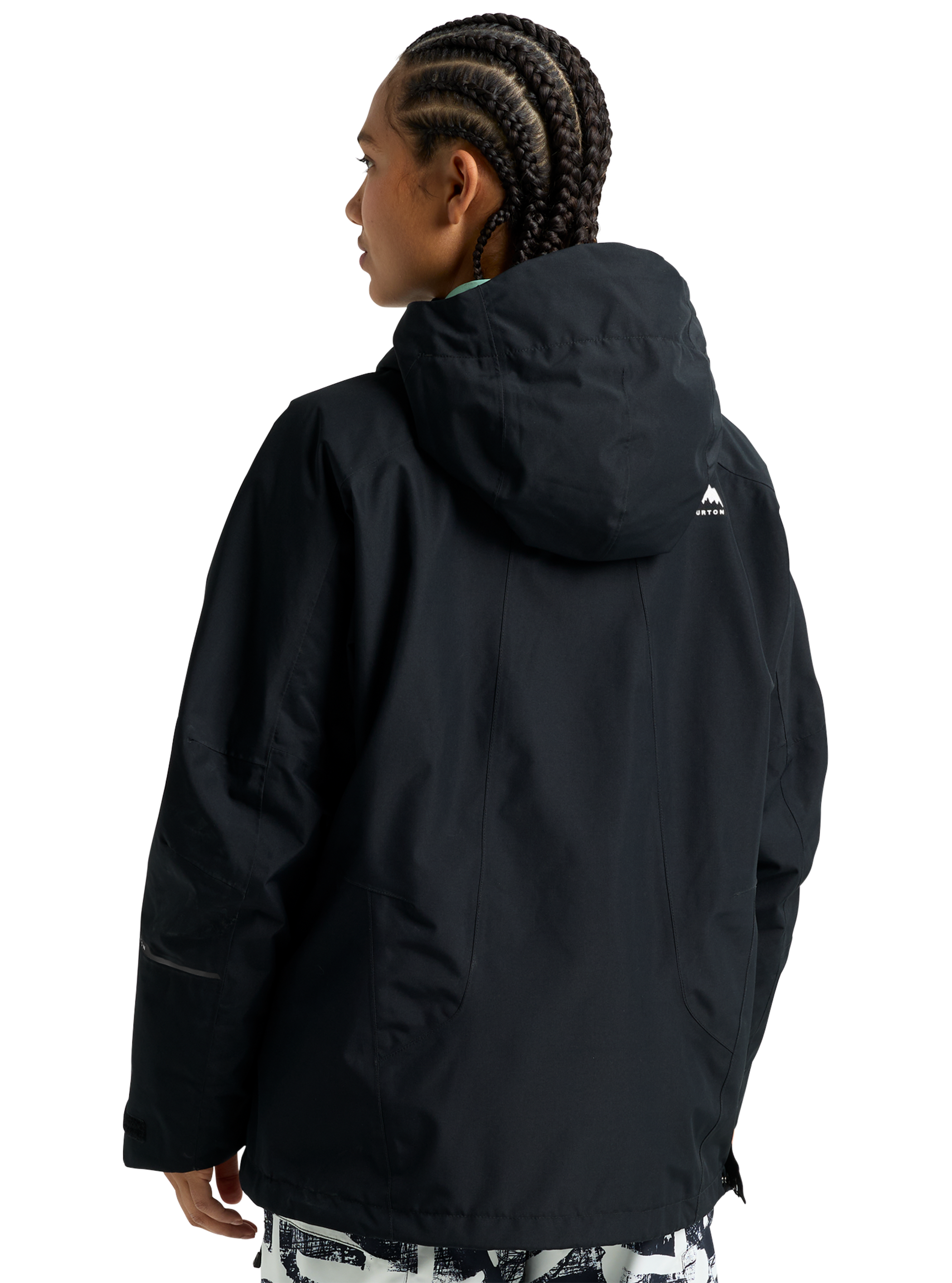 Product image of Women's Burton Reserve 2L Relaxed Anorak Jacket[Variant:True Black]