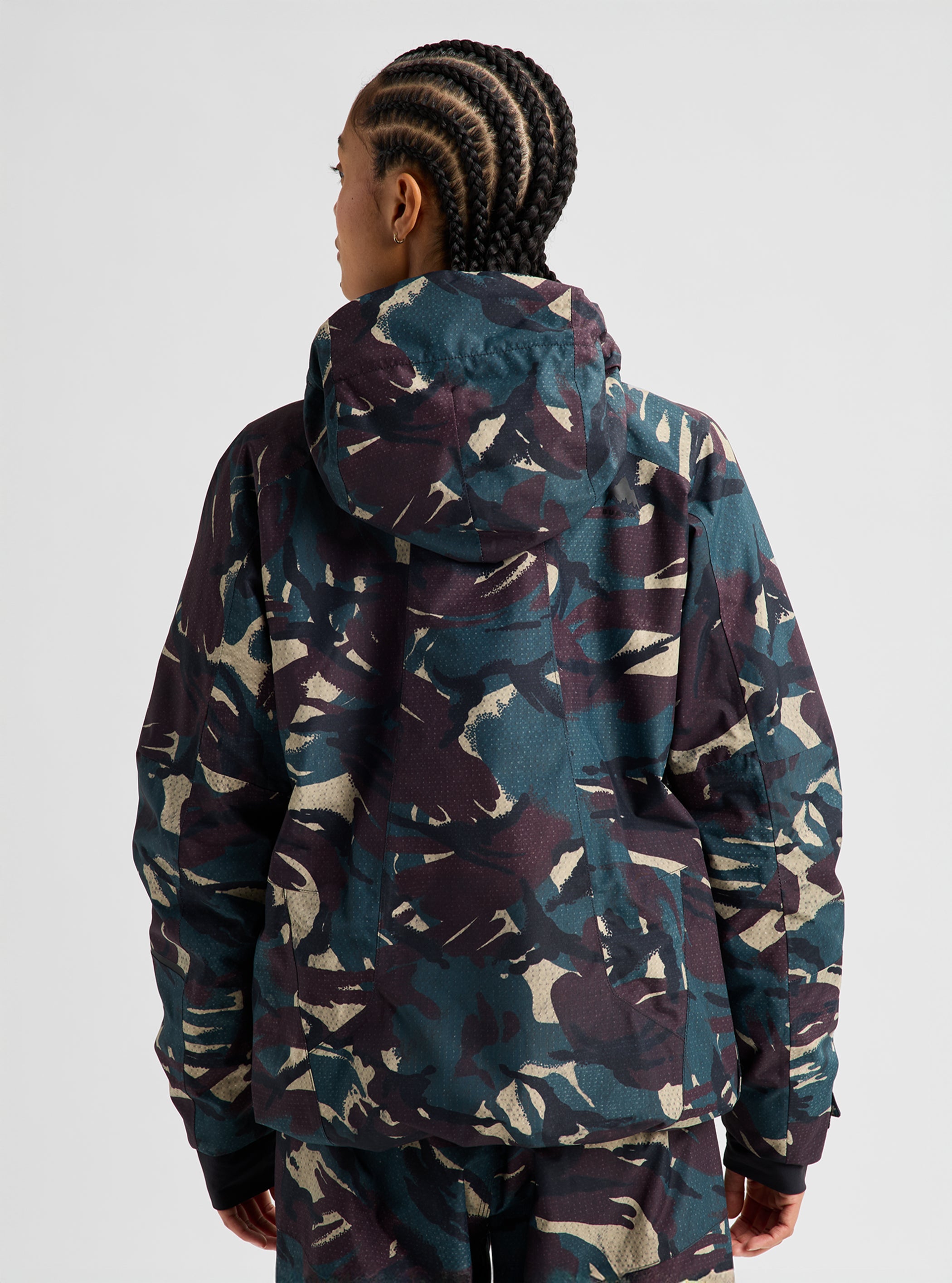 Product image of Women's Burton Reserve 2L Relaxed Anorak[Variant:Seersucker Camo]