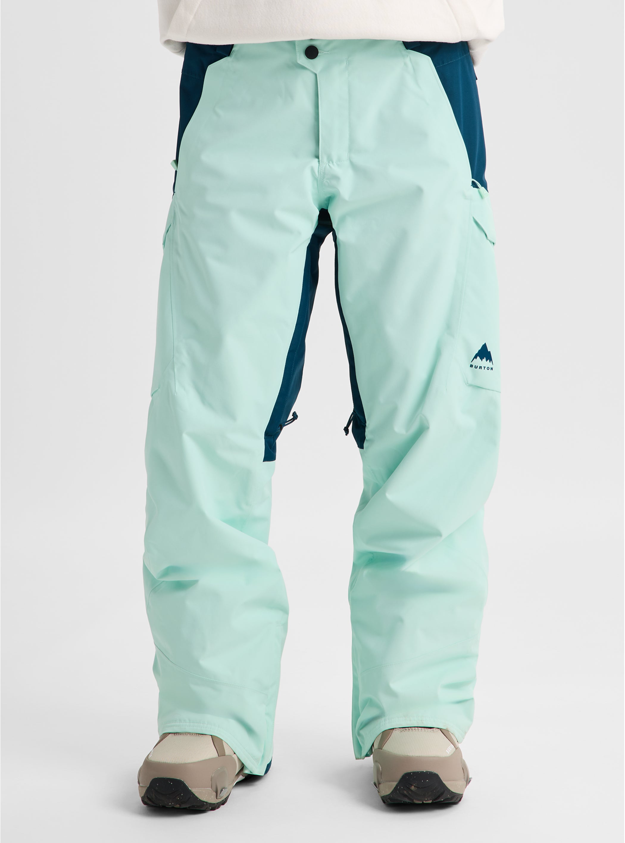 Product image of Women's Burton Reserve 2L Insulated Pants[Variant:Spring Frost / Atlantic Teal]