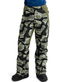 Product image of Women's Burton Reserve 2L Insulated Pants[Variant:Graffiti Camo / Forest Moss]