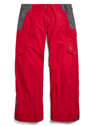Product image of Men's Burton Reserve 2L Pants[Variant:Geranium Red / Gotham Gray]