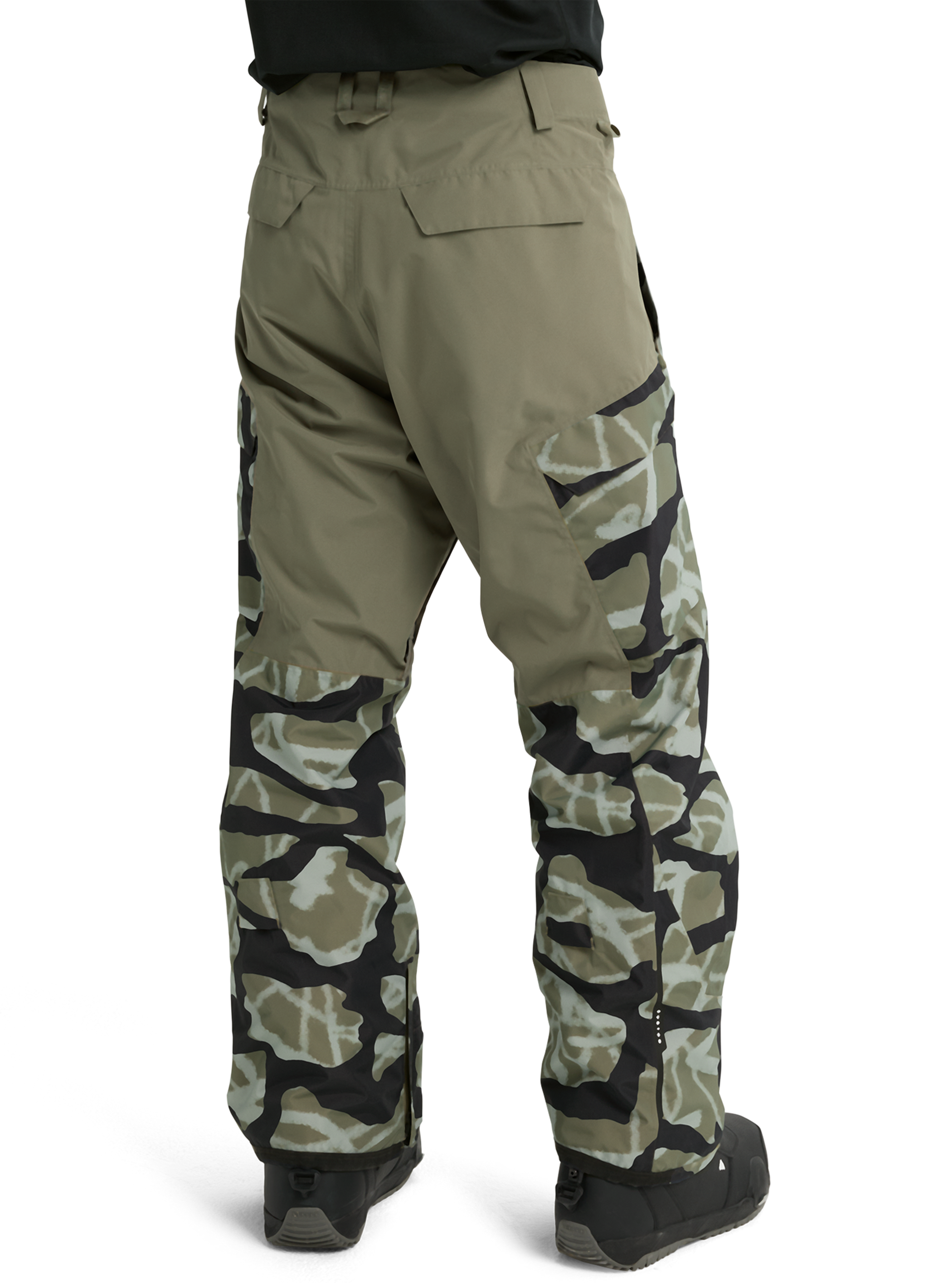 Product image of Men's Burton Reserve 2L Pants[Variant:Graffiti Camo / Forest Moss]