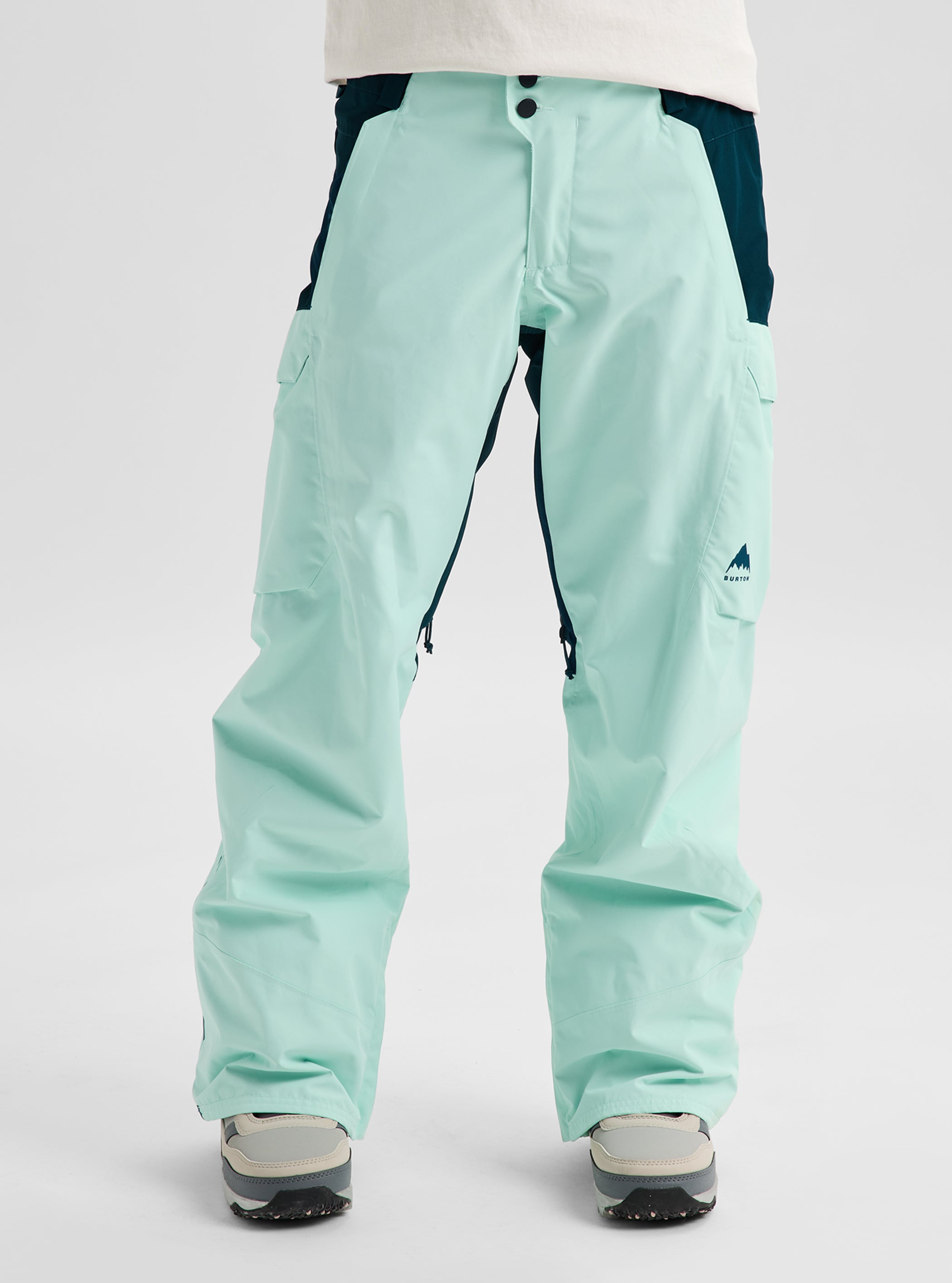 Product image of Women's Burton Reserve 2L Pants[Variant:Spring Frost / Atlantic Teal]