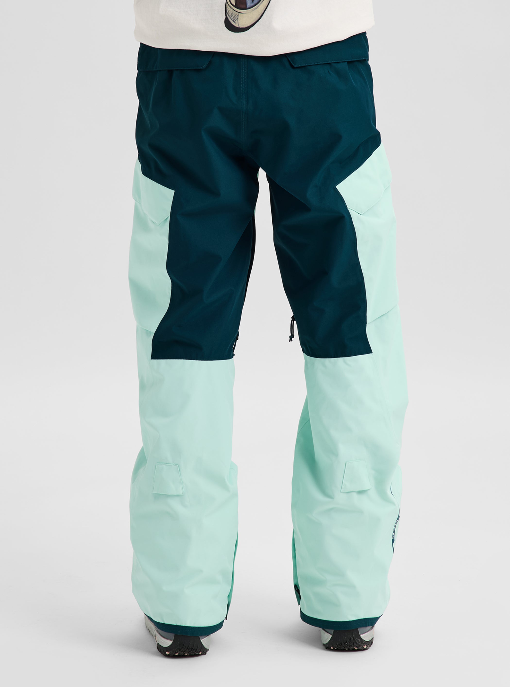 Product image of Women's Burton Reserve 2L Pants[Variant:Spring Frost / Atlantic Teal]