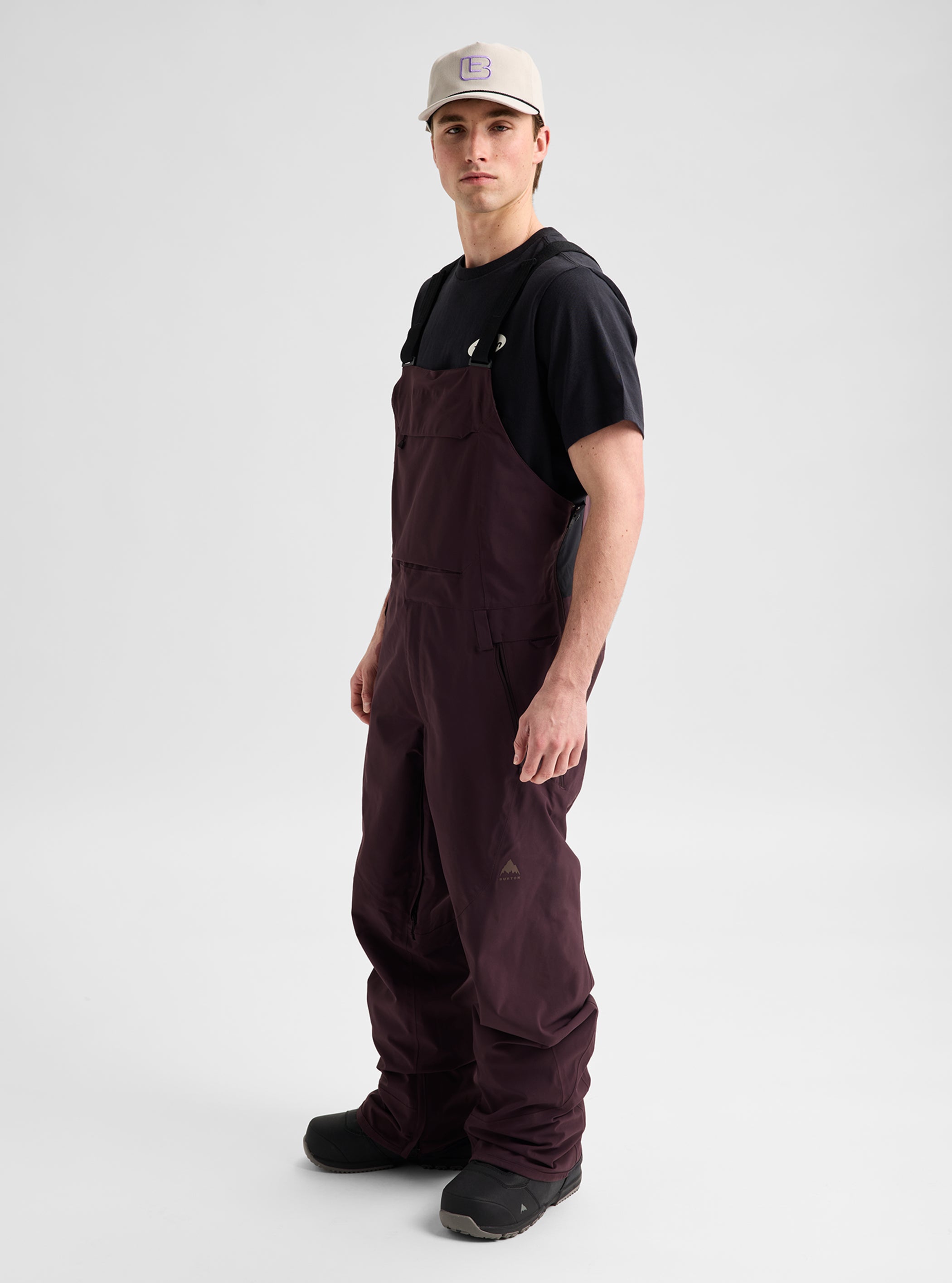 Product image of Men's Burton Reserve 2L Stretch Bib Pants[Variant:Bear Hug Brown]