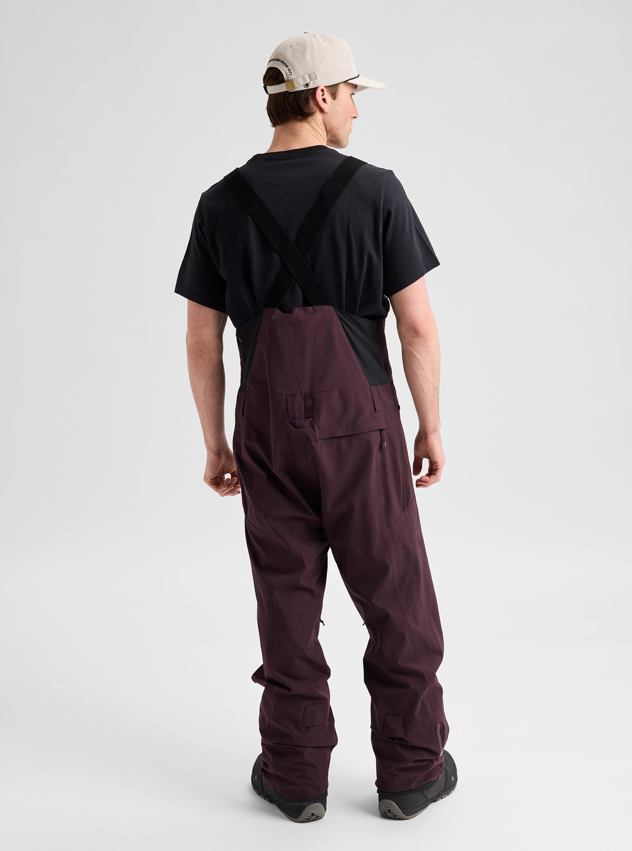 Product image of Men's Burton Reserve 2L Stretch Bib Pants[Variant:Bear Hug Brown]