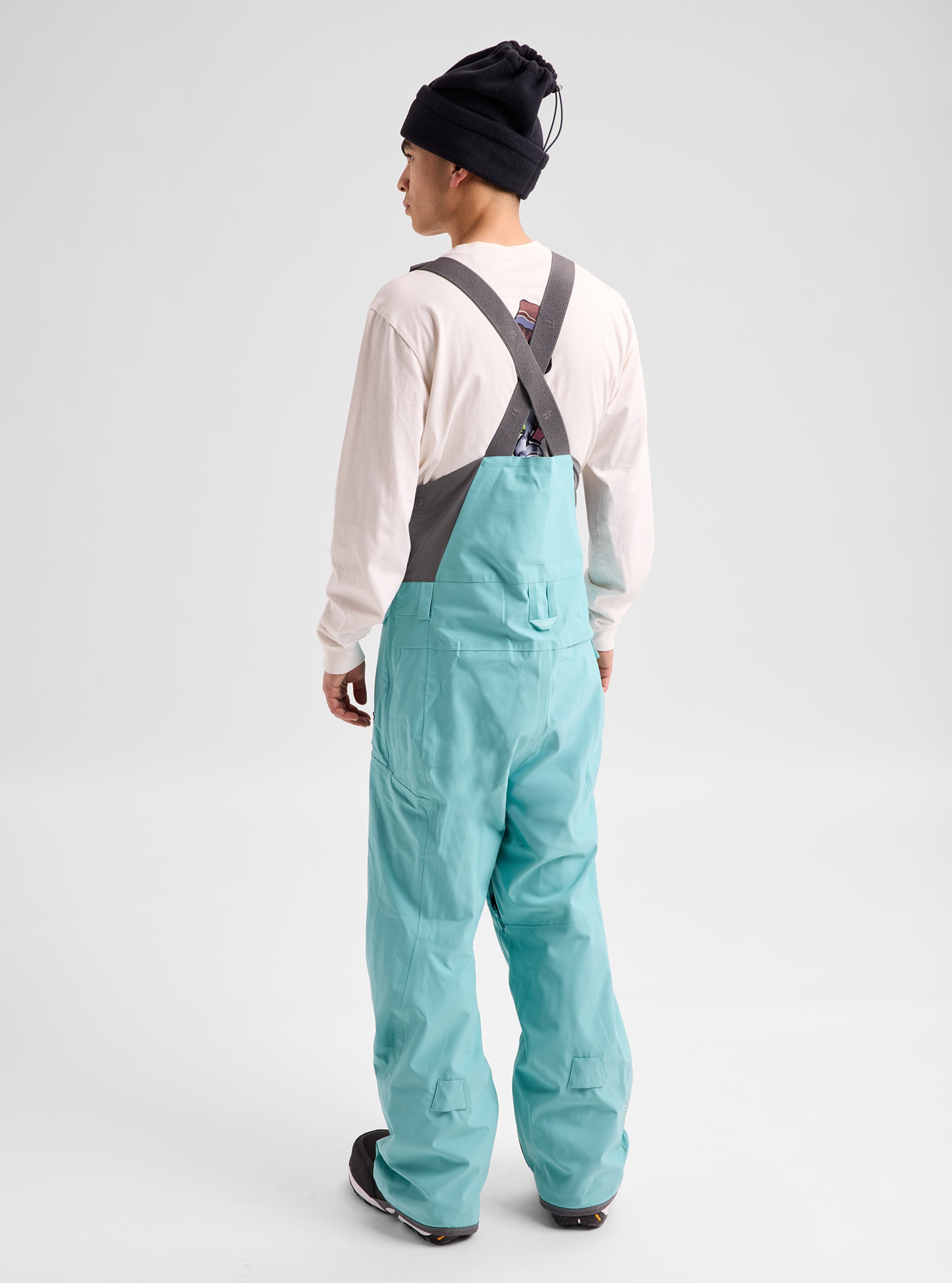 Product image of Men's Burton Reserve 2L Stretch Bib Pants[Variant:Mineral Blue]