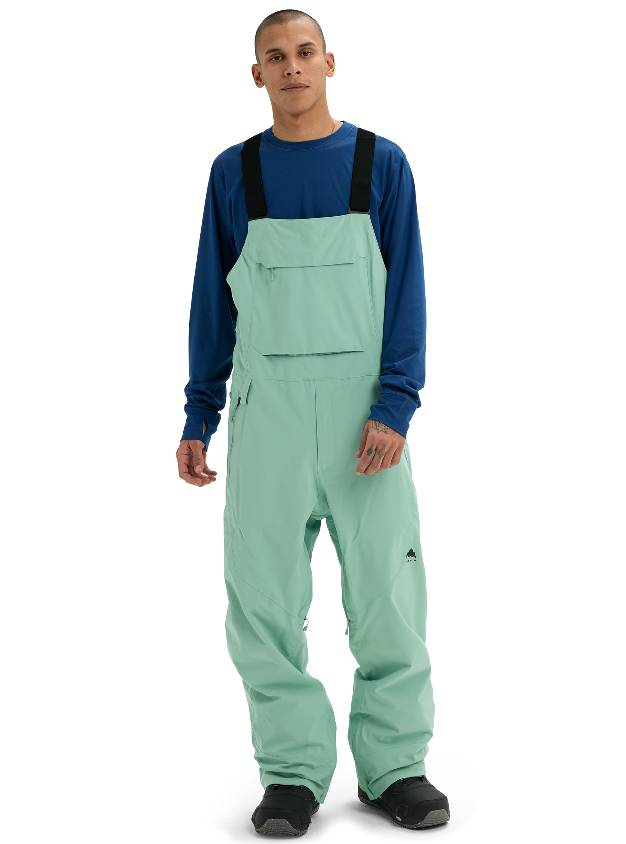 Product image of Men's Burton Reserve 2L Bib Pants[Variant:Soft Sage]