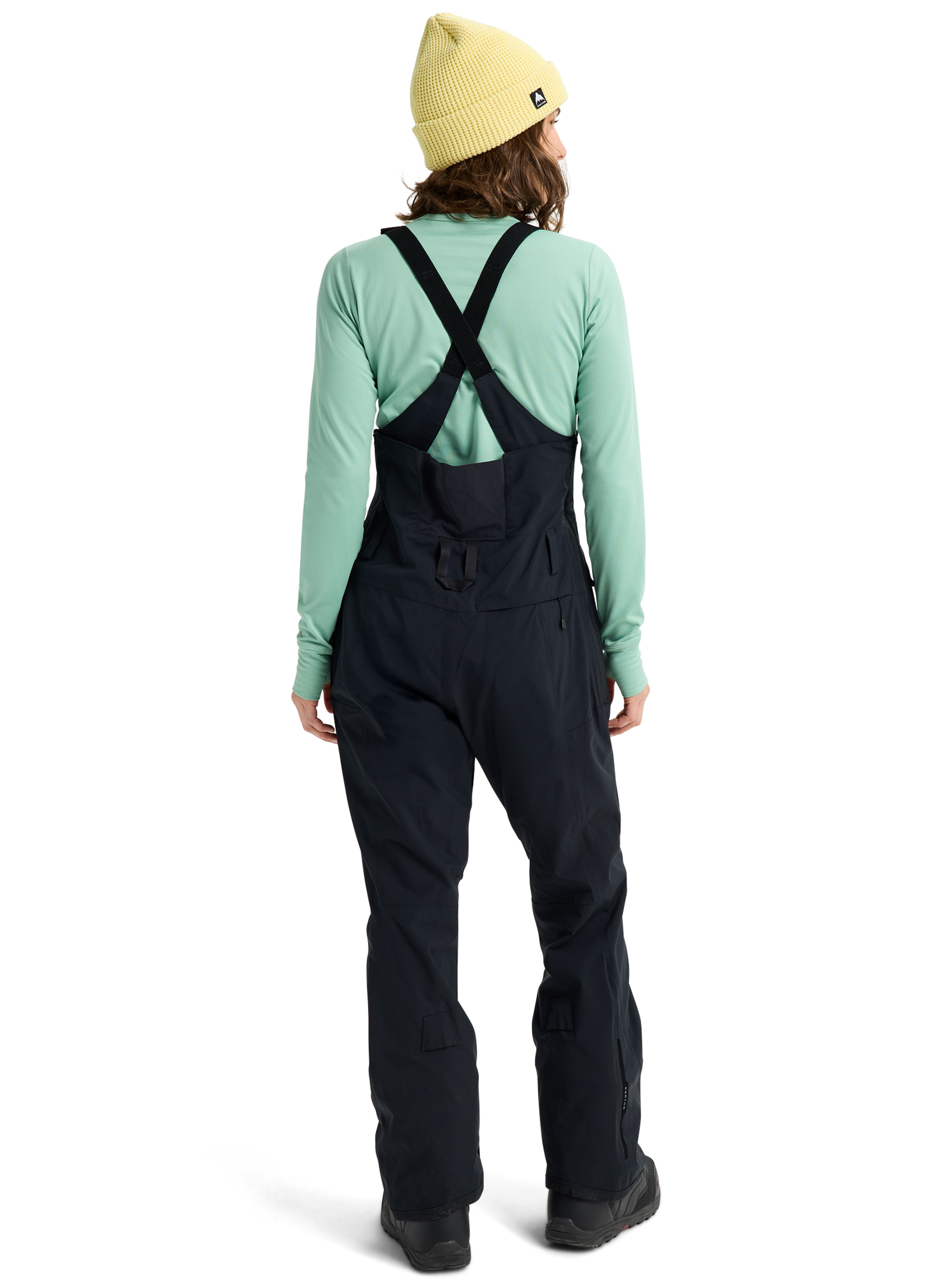 Product image of Women's Burton Reserve 2L Stretch Bib Pants[Variant:True Black]
