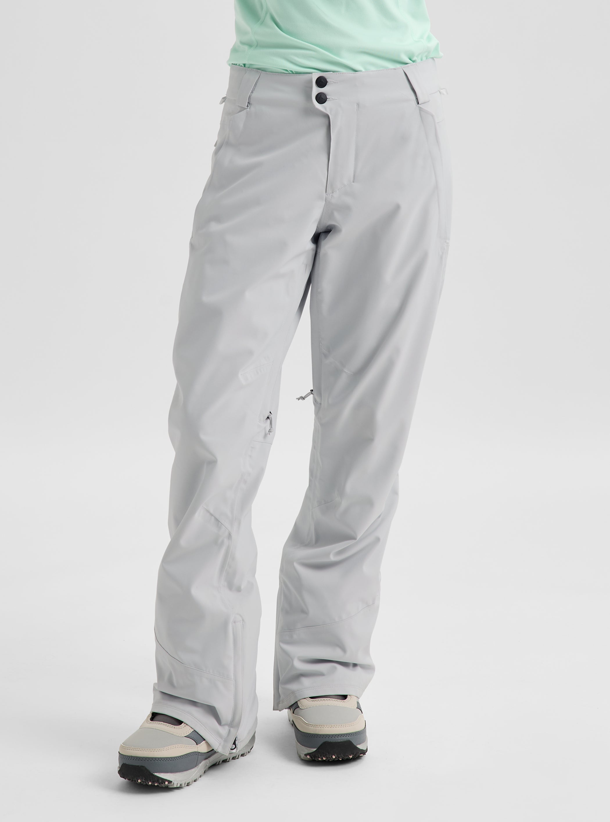 Product image of Women's Burton Reserve 2L Stretch Slim Pants[Variant:Gray Cloud]