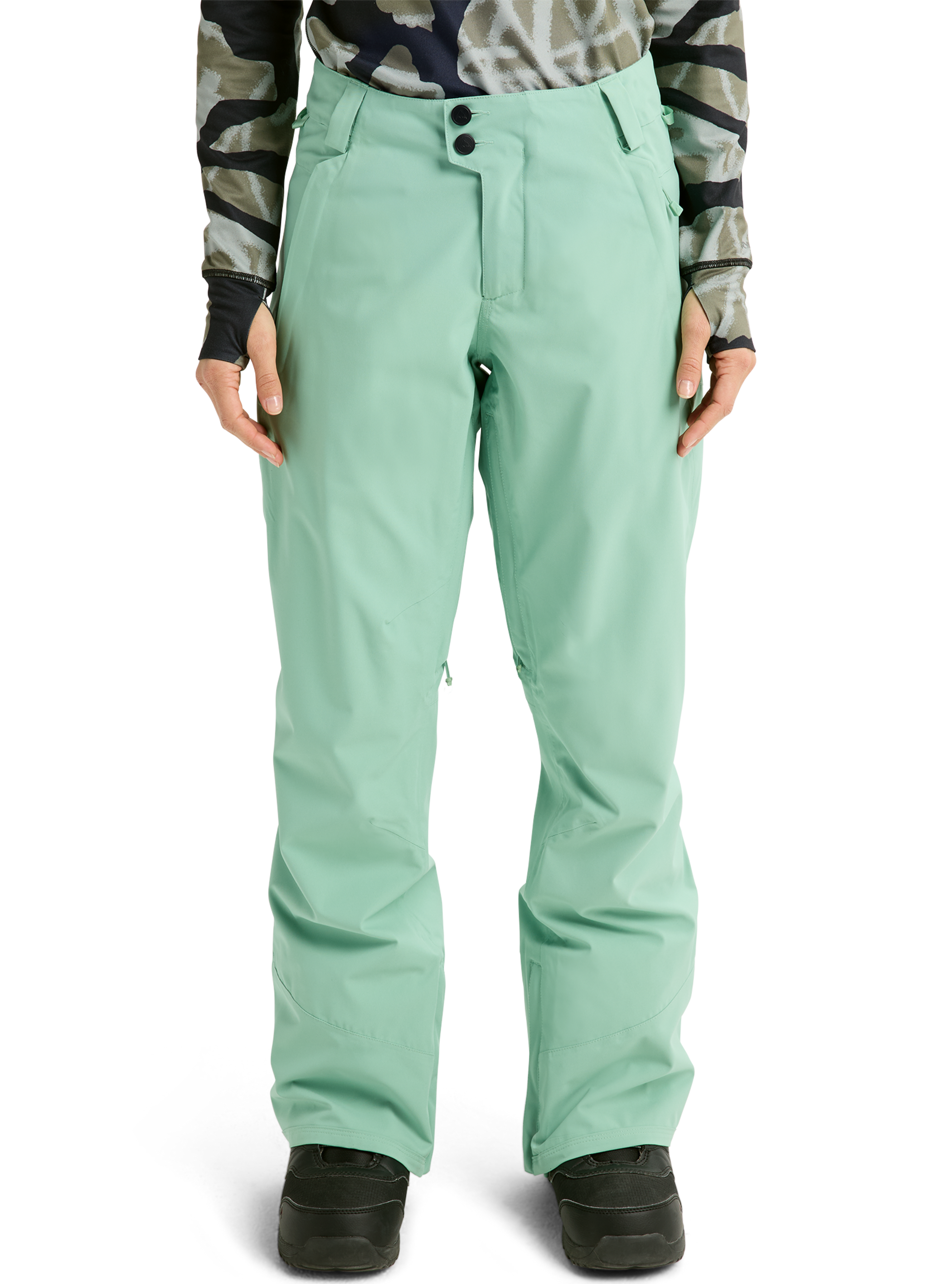 Product image of Women's Burton Reserve 2L Stretch Pants[Variant:Soft Sage]